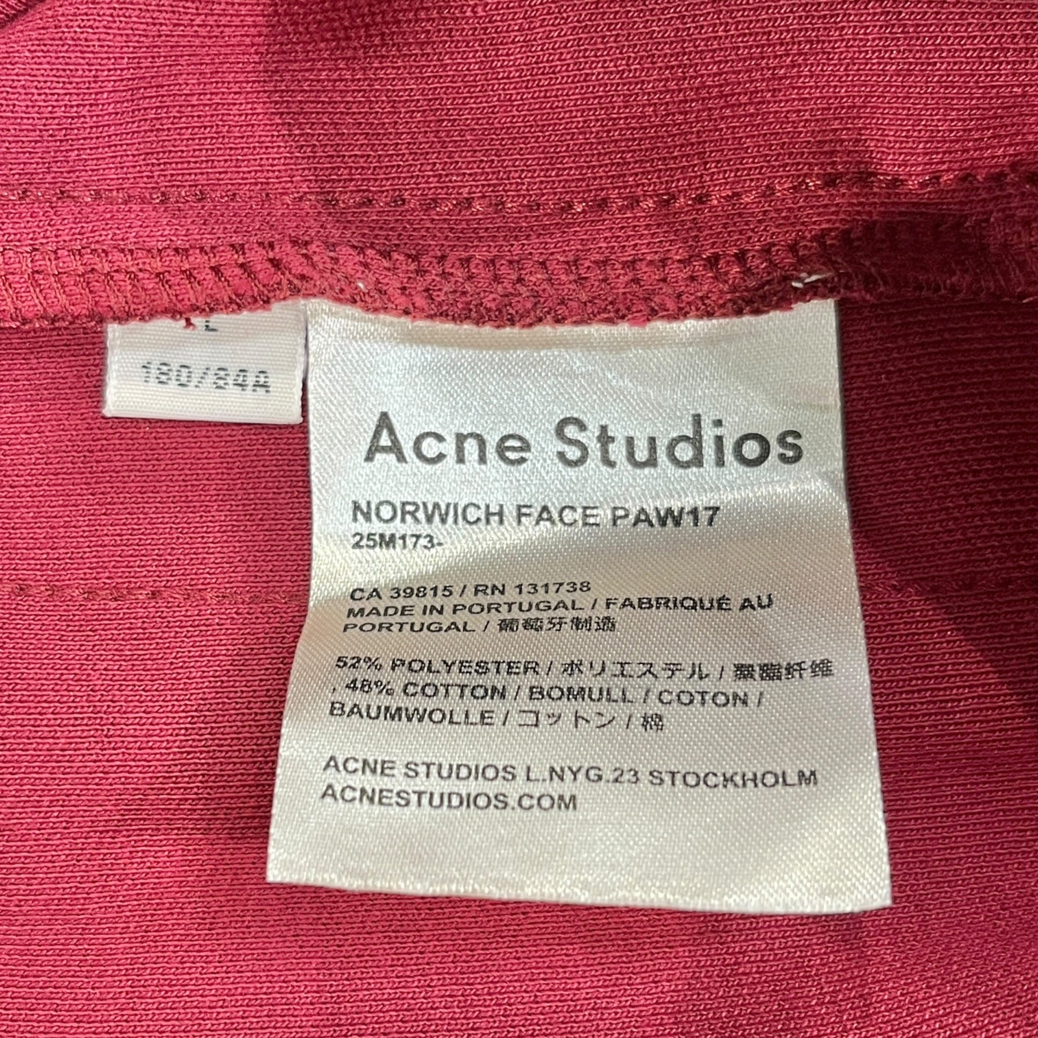 Acne Studios/Jumpsuits/L/Polyester/BRD/Joggers/BLUE STRIPE view 4