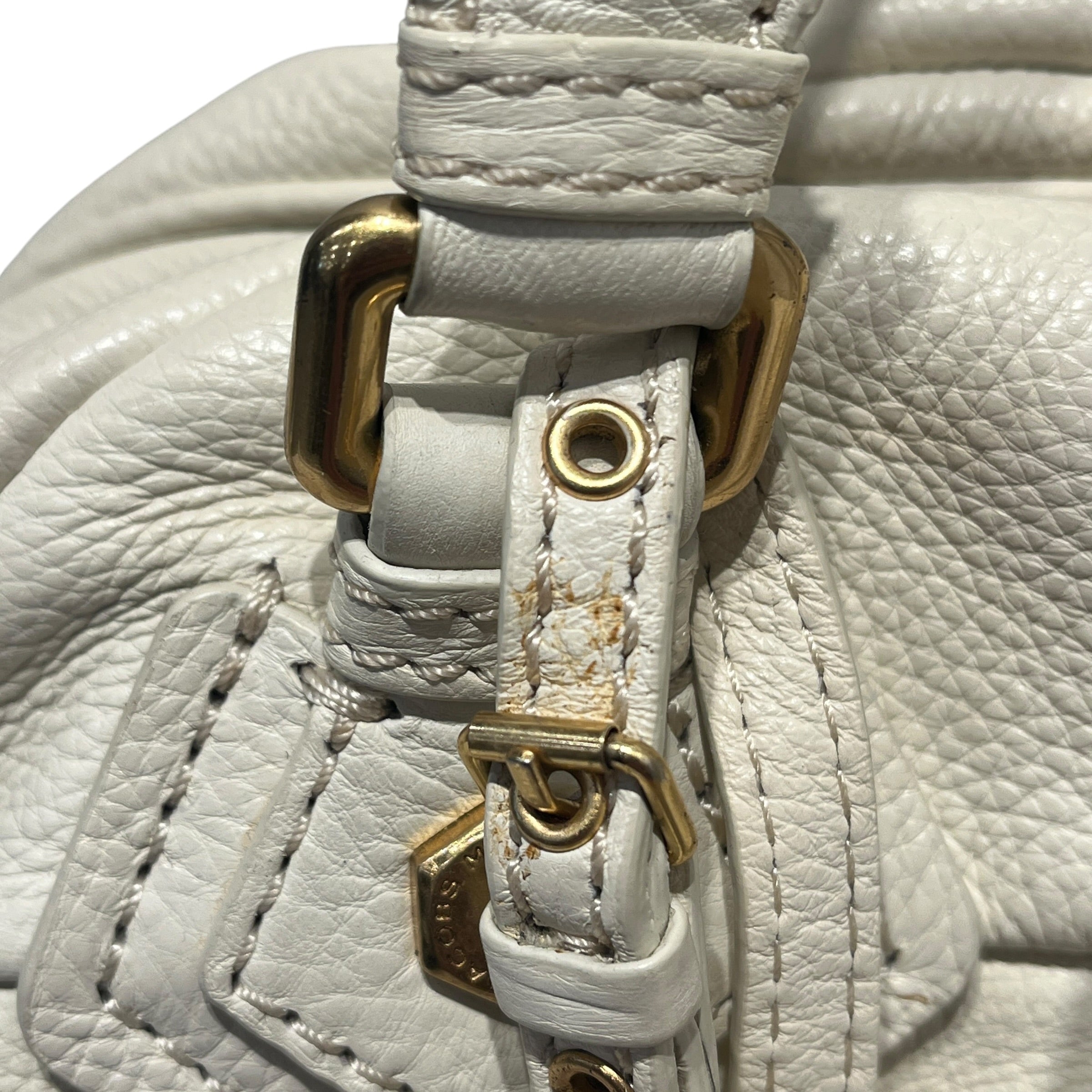 MARC BY MARC JACOBS/Hand Bag/Cowhide/CRM/Q BABY GROOVY/GOLD HARDWARE view 12