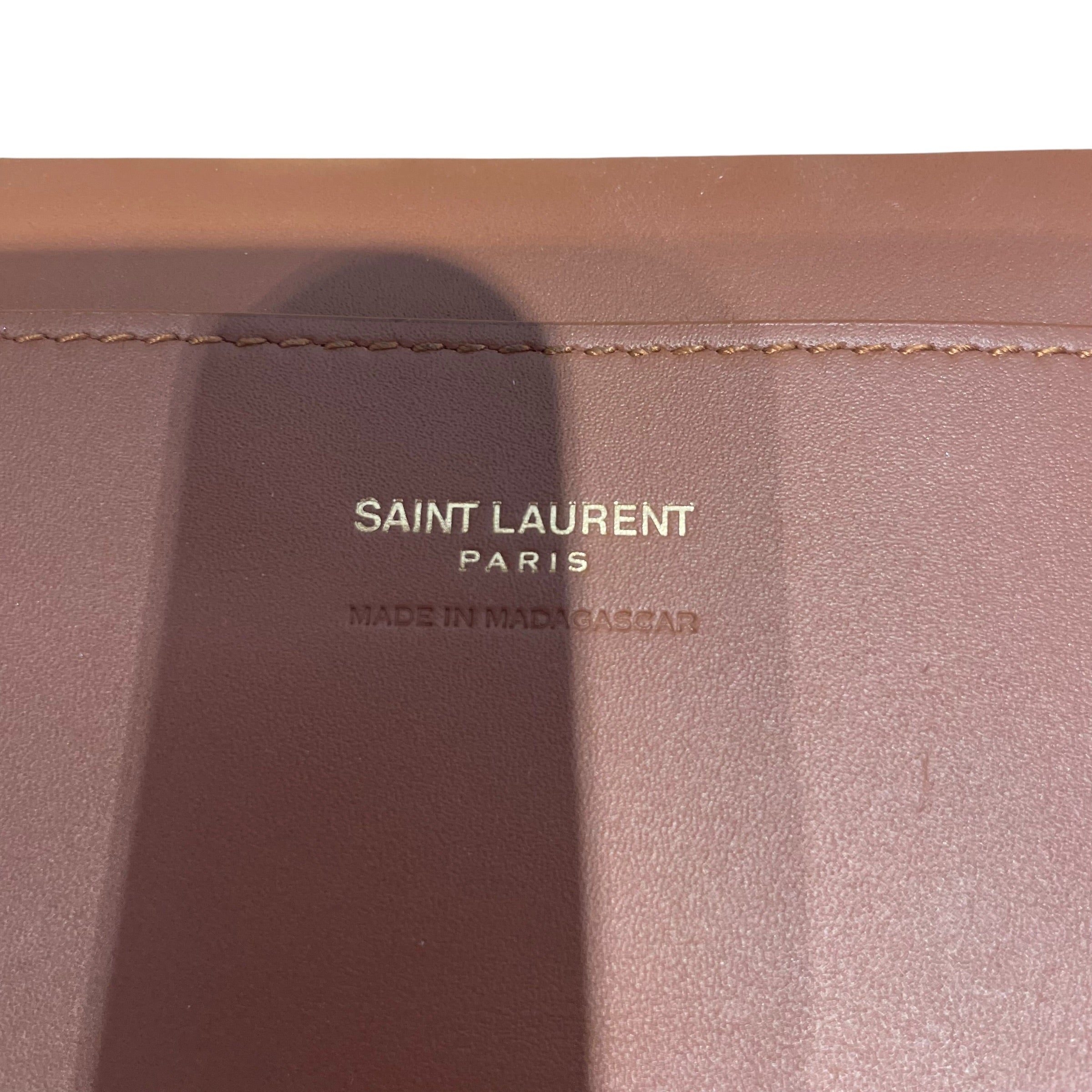 YVES SAINT LAURENT/Tote Bag/Tweed/BRW/YSL Manon Raffia view 4