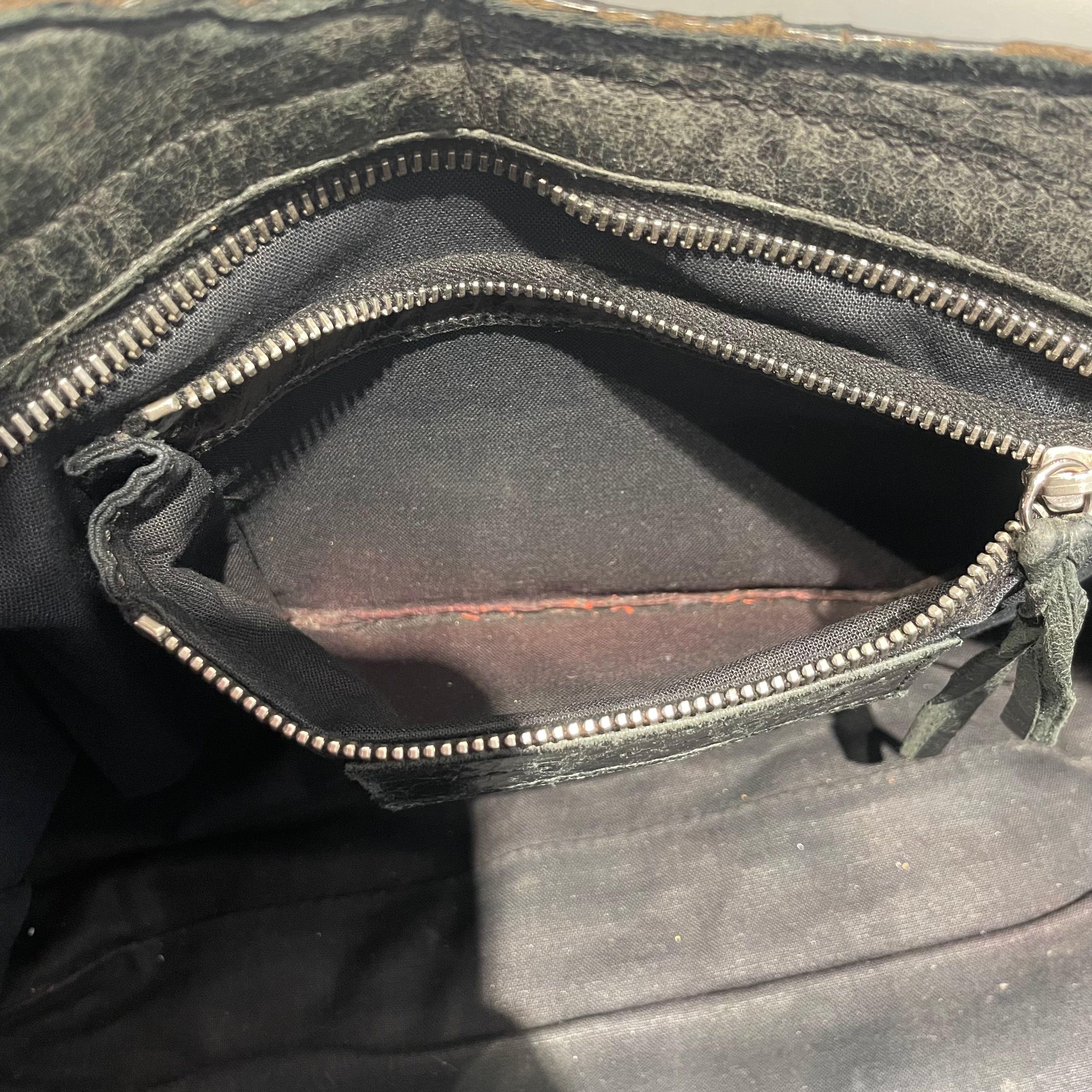 BALENCIAGA/Hand Bag/Border/Wool/NVY/Navy Wool Classic City Bag view 7
