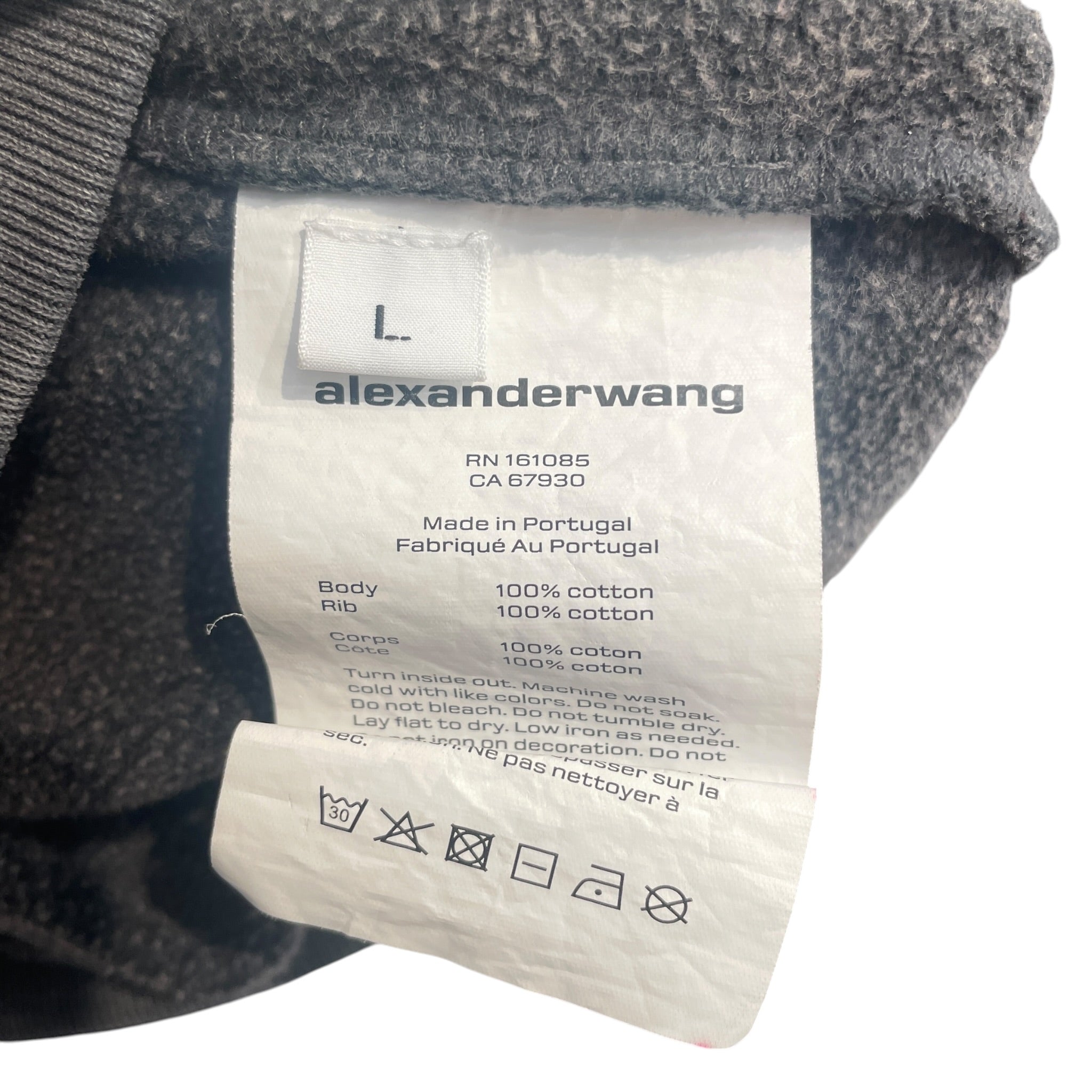 Alexander Wang/Cardigan/L/Cotton/GRY/ view 3