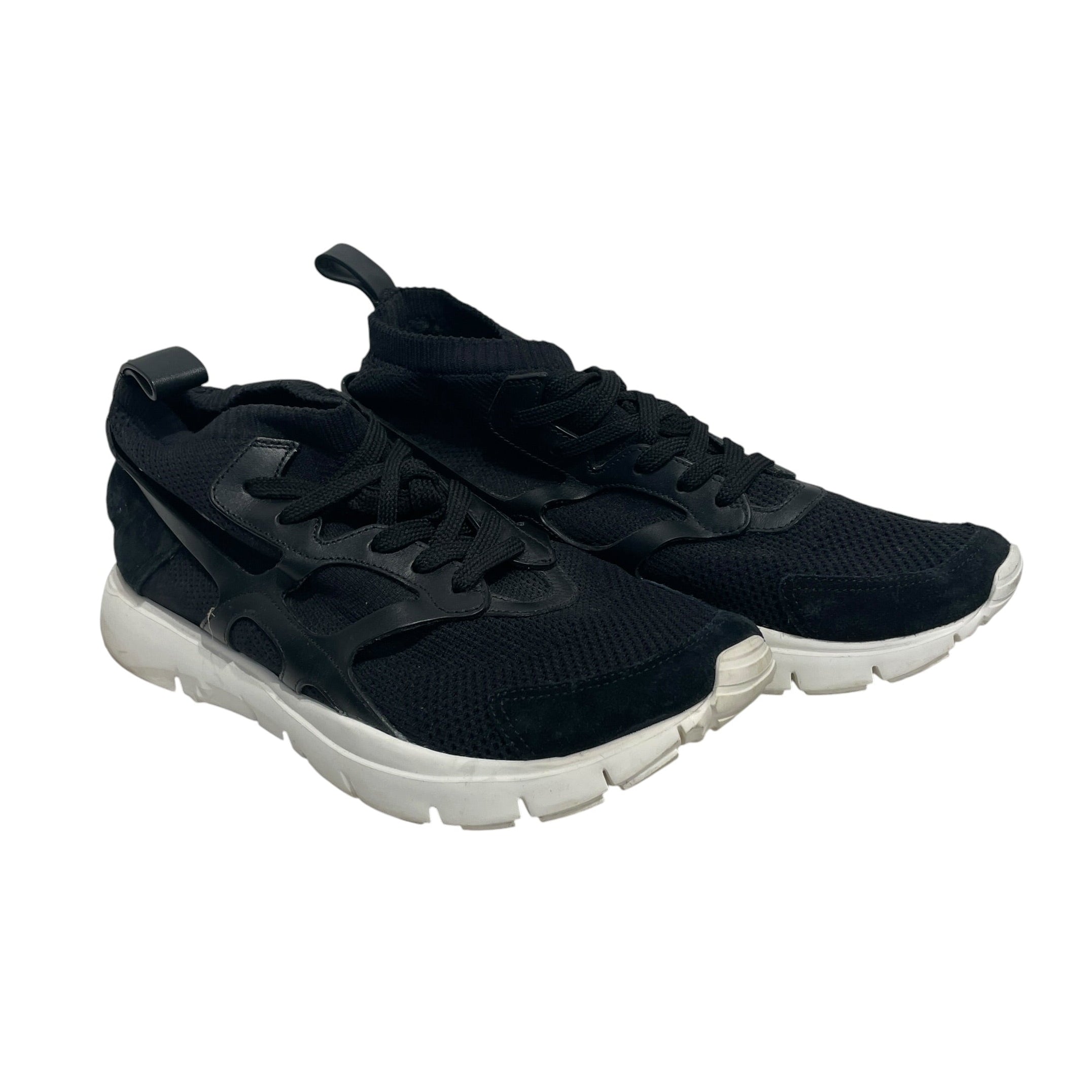 VALENTINO/Hi-Sneakers/EU 42/Cotton/BLK/sigle stud view 1