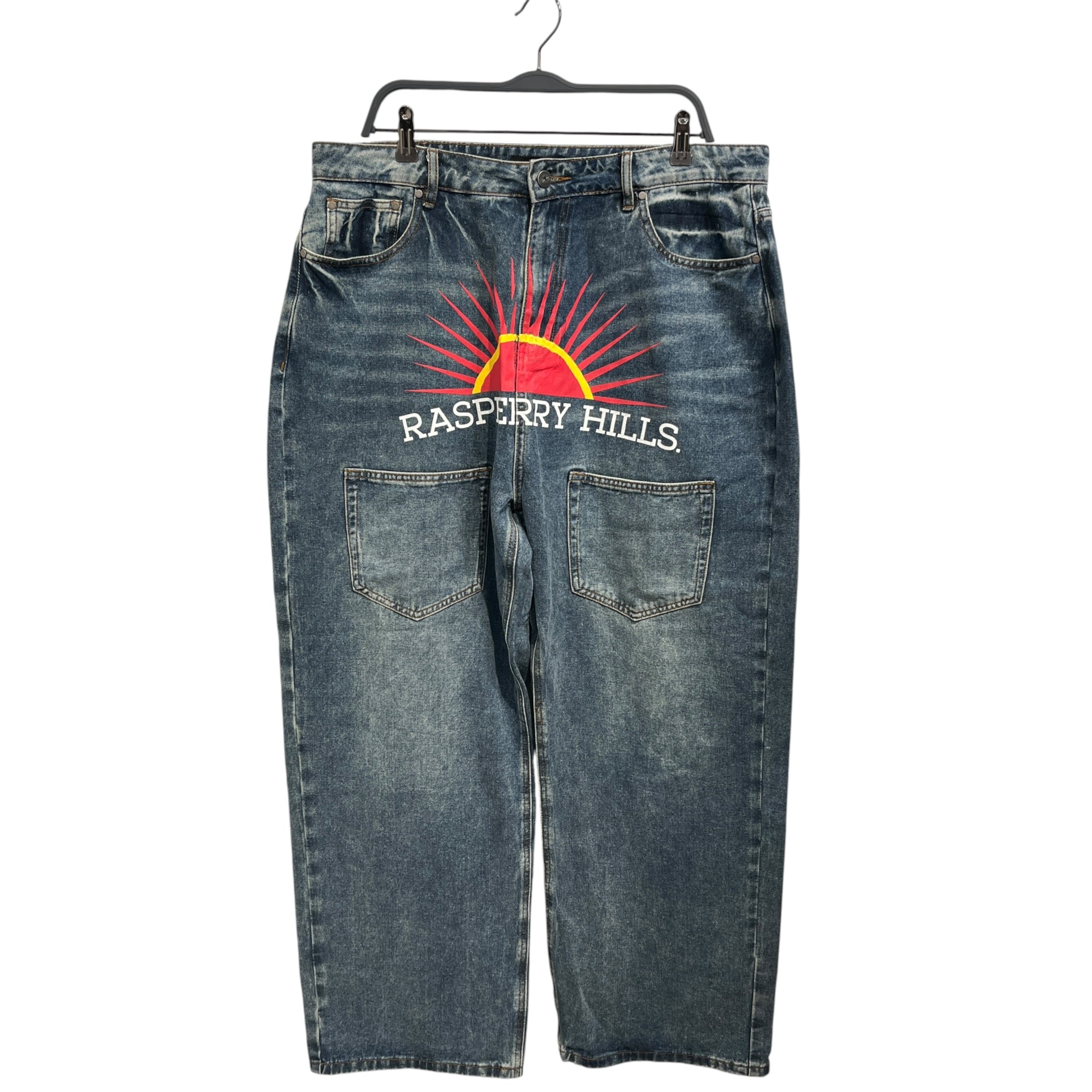 Gold+Vintage/Pants/36/Denim/BLU/Graphic/Raspberry Hills view 1