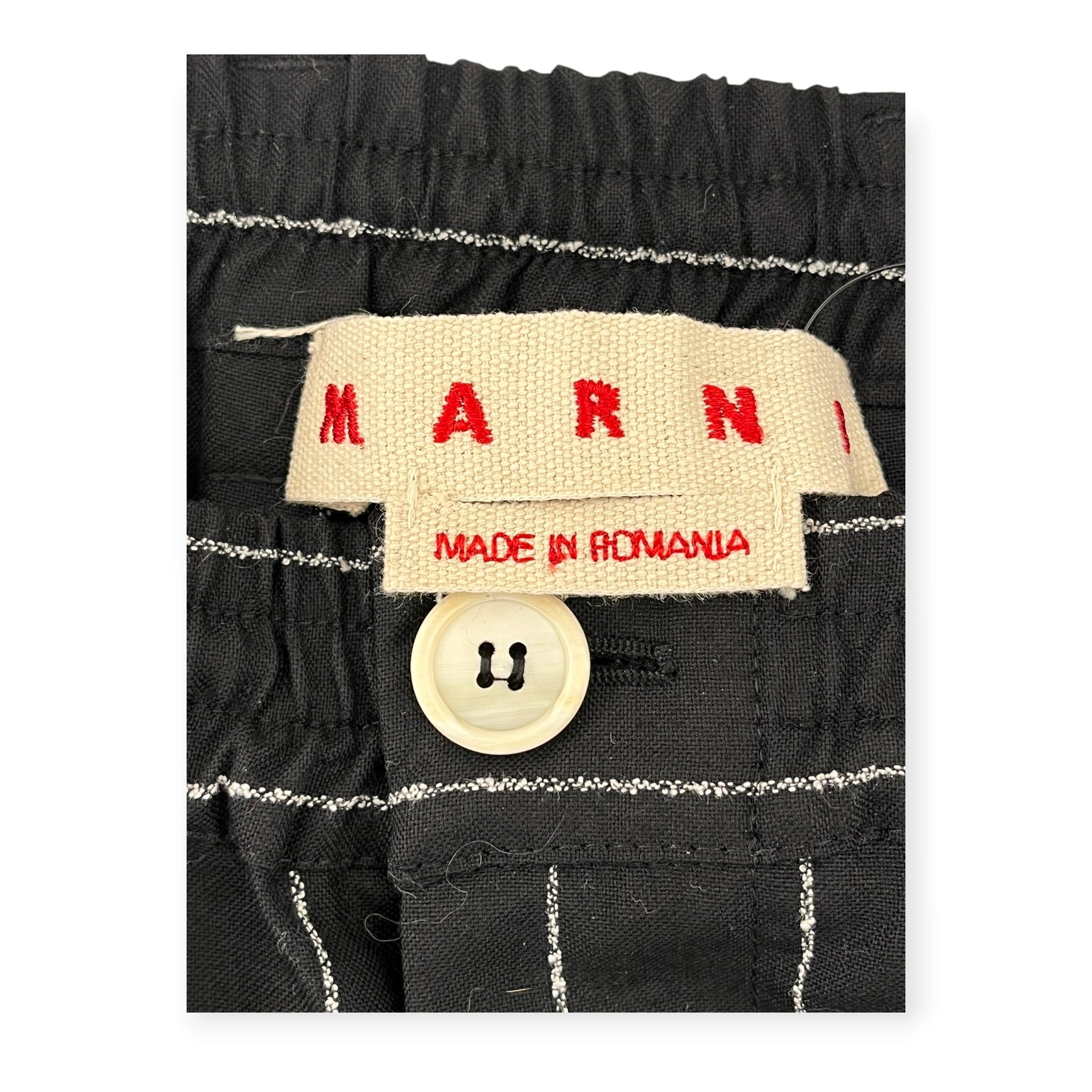 MARNI/Suits/50/Stripe/Wool/BLK/PINSTRIPE MARNI SUIT SET view 11