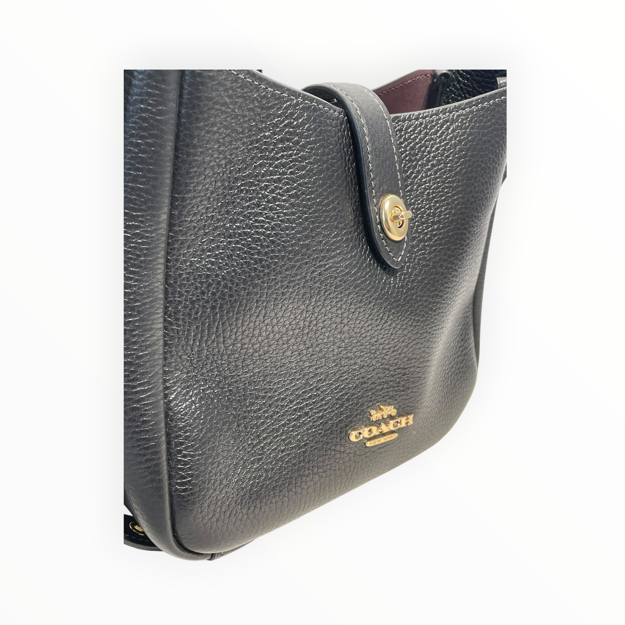 COACH/Cross Body Bag/Leather/BLK/MINI POUCH view 6