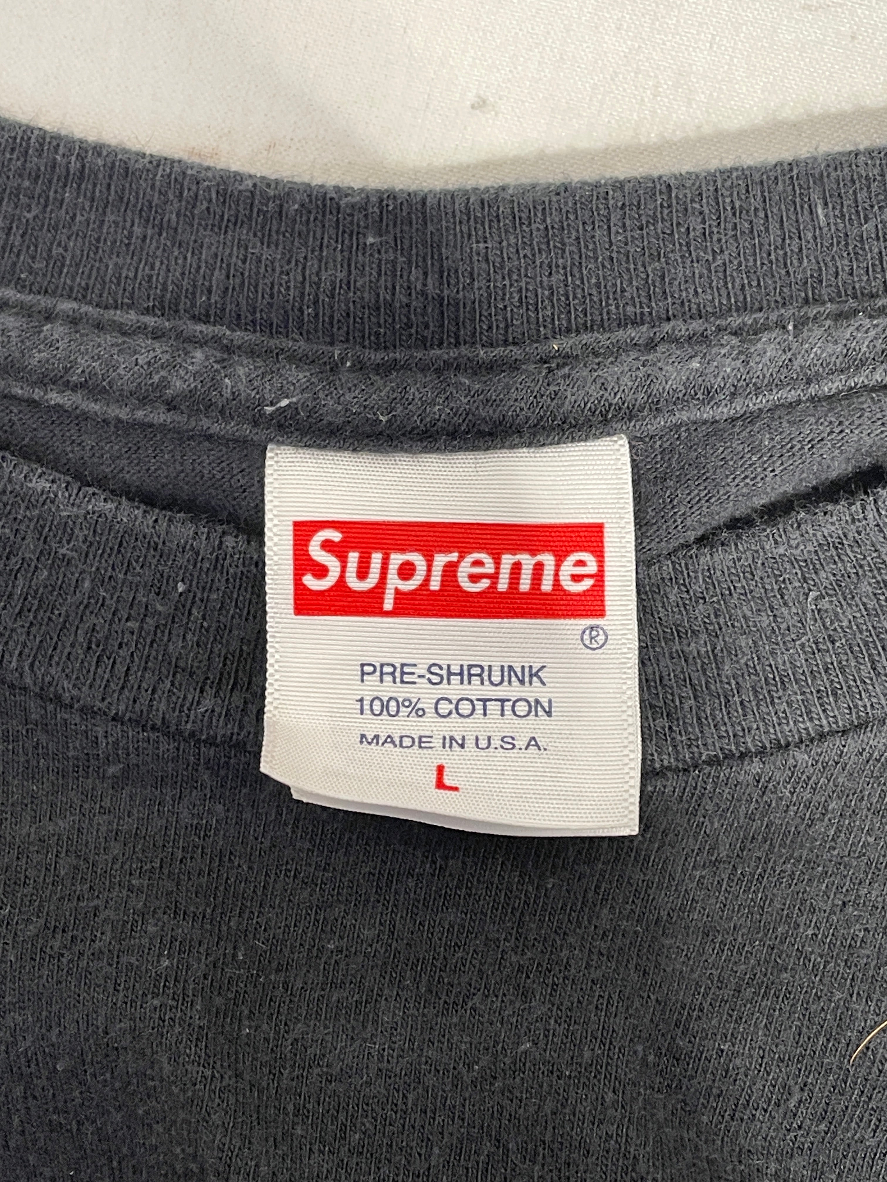 Supreme/T-Shirt/L/Cotton/BLK/NUNS view 3