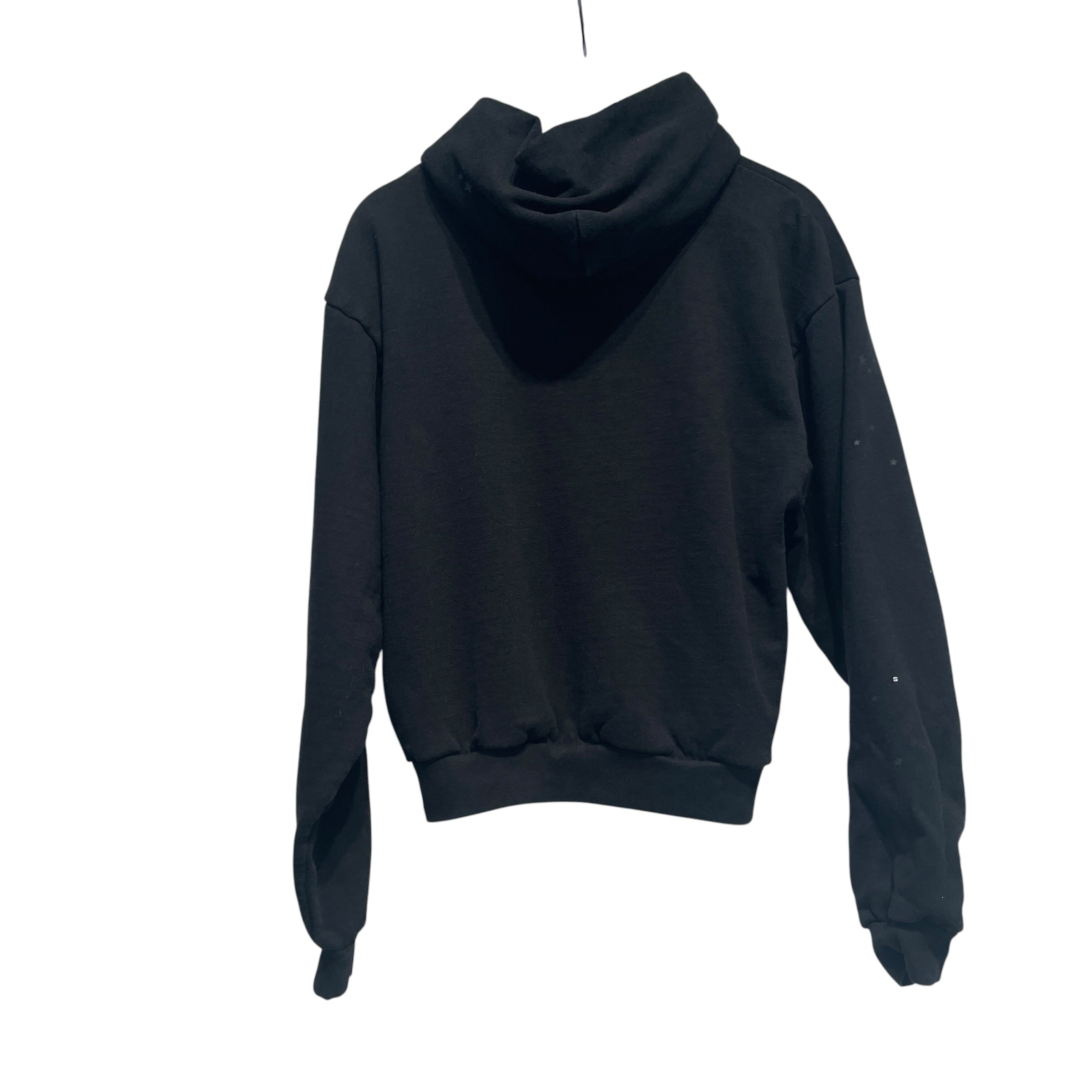SPYDER/Hoodie/S/Cotton/BLK/nevermindthepunk/web/rhineston view 2
