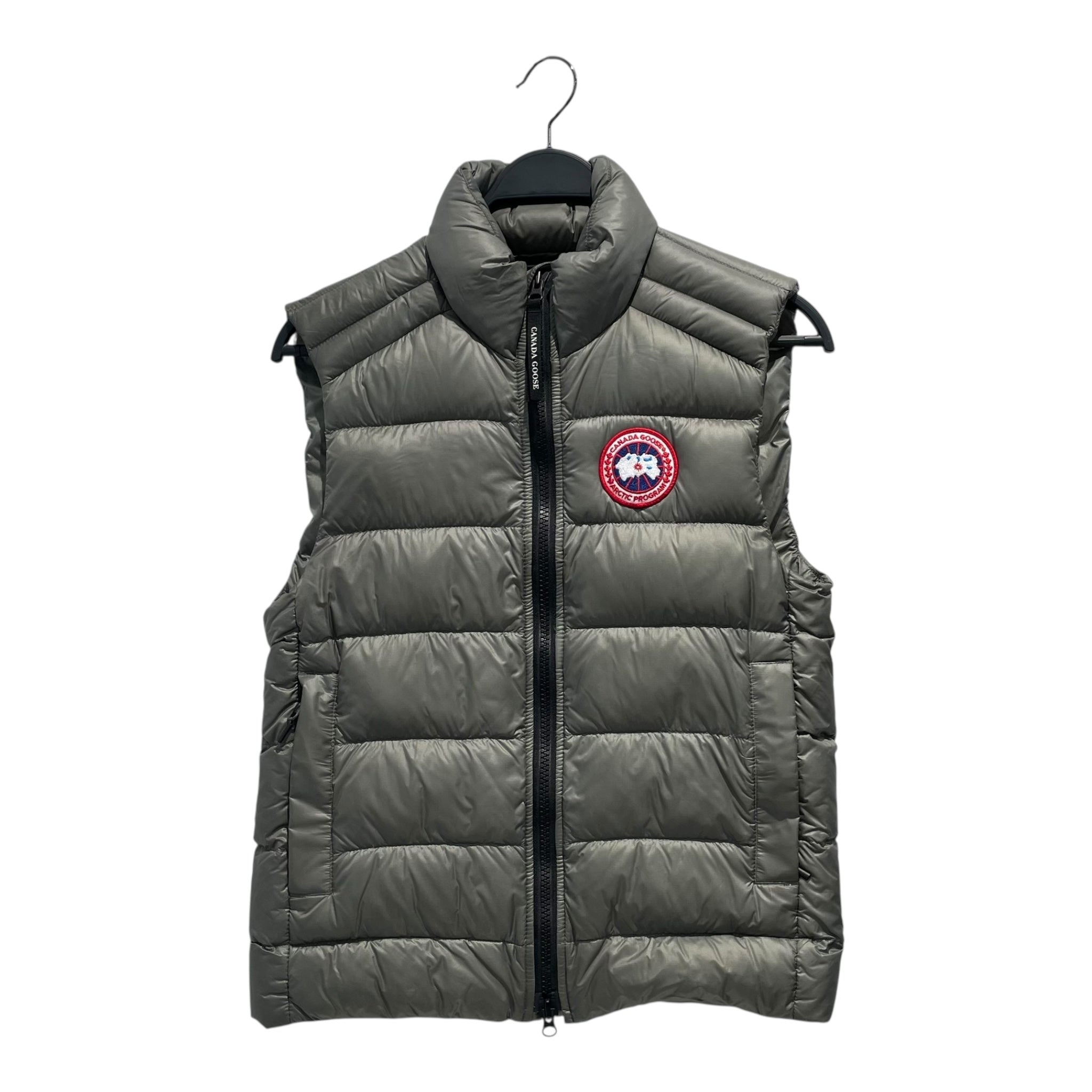 CANADA GOOSE/Puffer Vest/XS/Polyester/SLV/Crofton Packable view 1