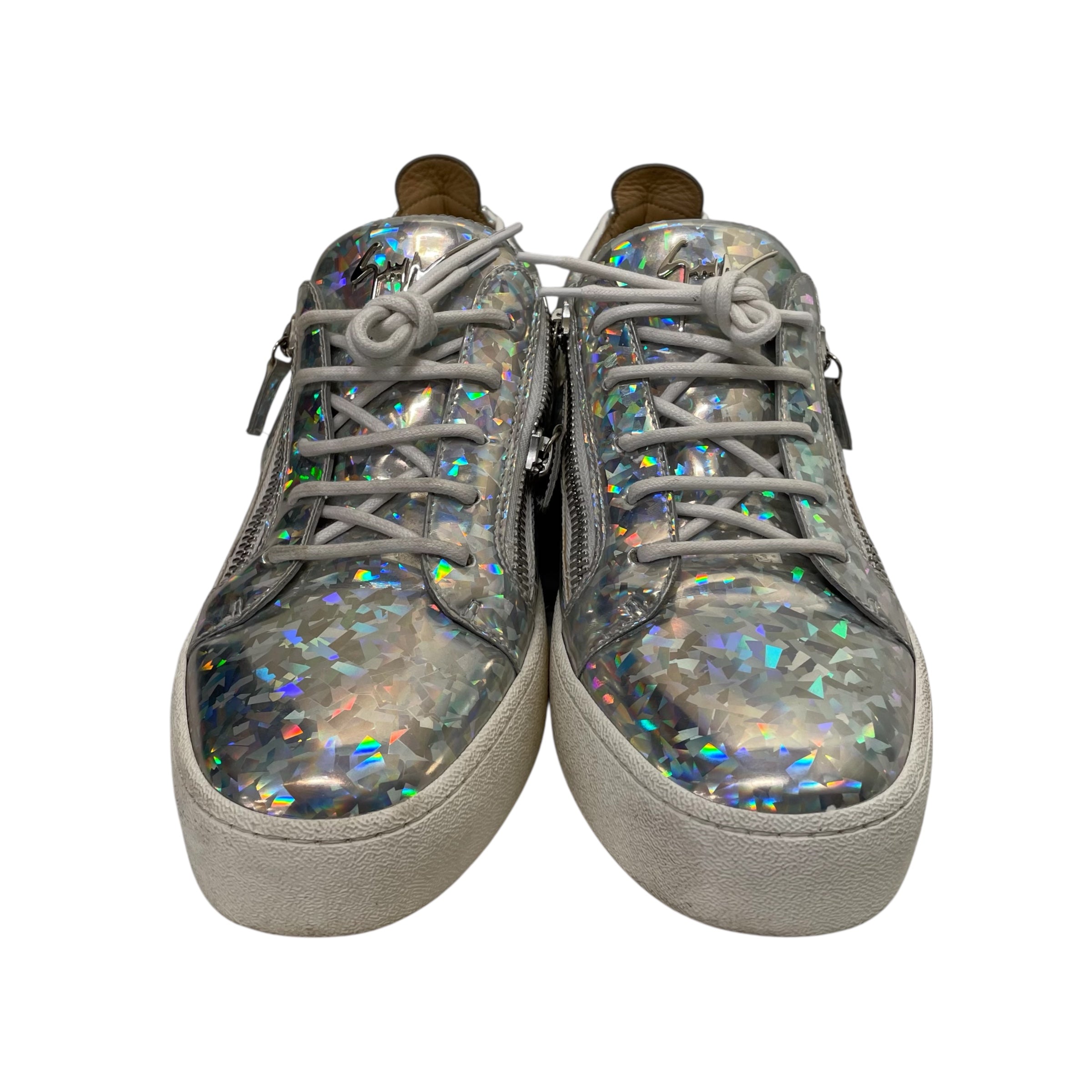 Giuseppe Zanotti/Low-Sneakers/EU 44/Iridescent/SLV/ view 3