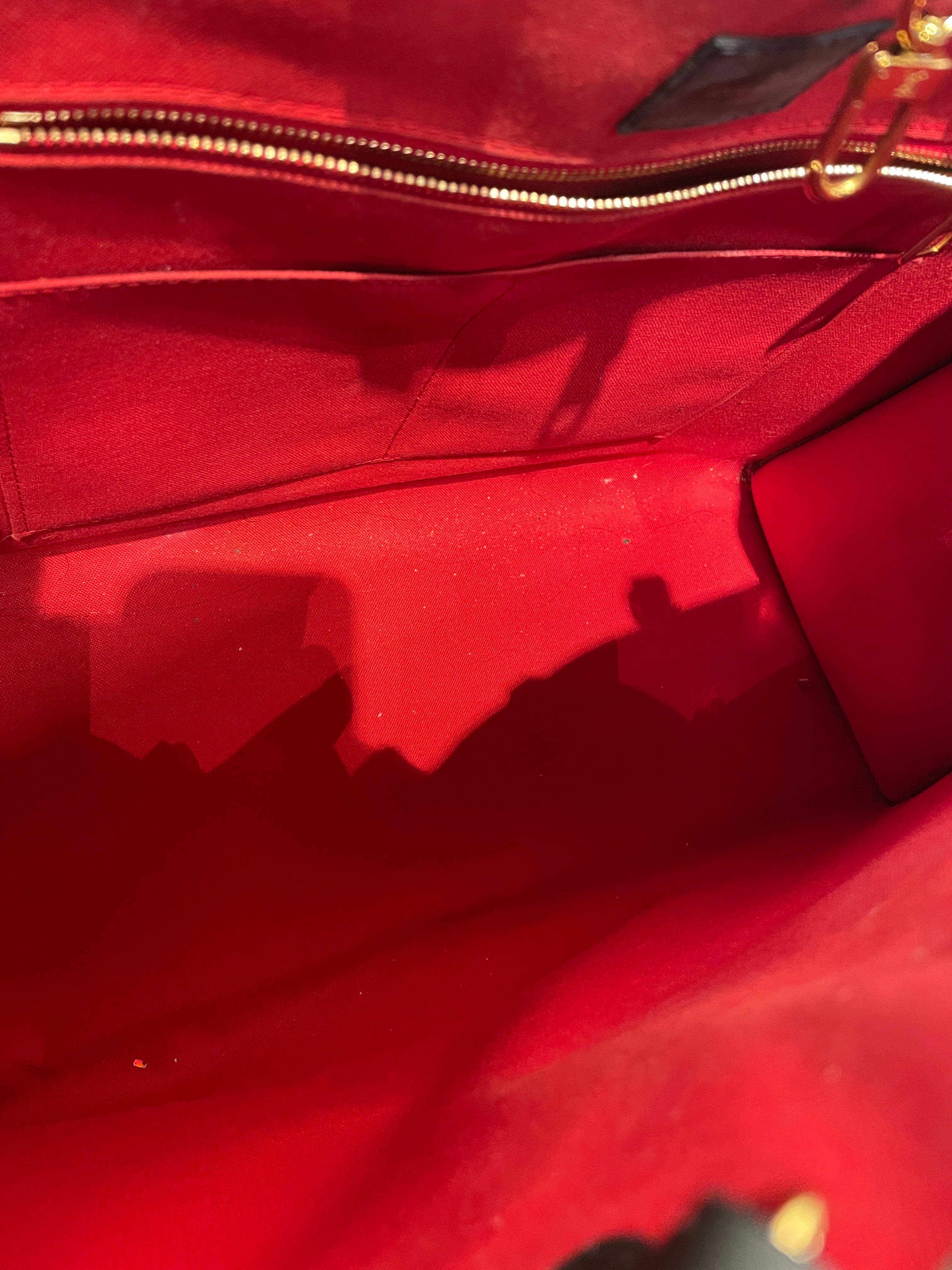 LOUIS VUITTON/Hand Bag/Monogram/Leather/BRW/Reverse Monogram Handbag view 4