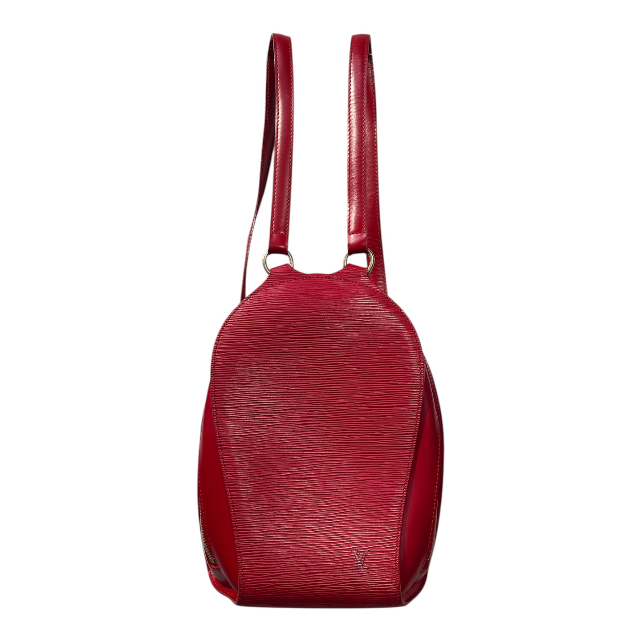 LOUIS VUITTON/Backpack/Leather/RED/MABILLON EPI view 1
