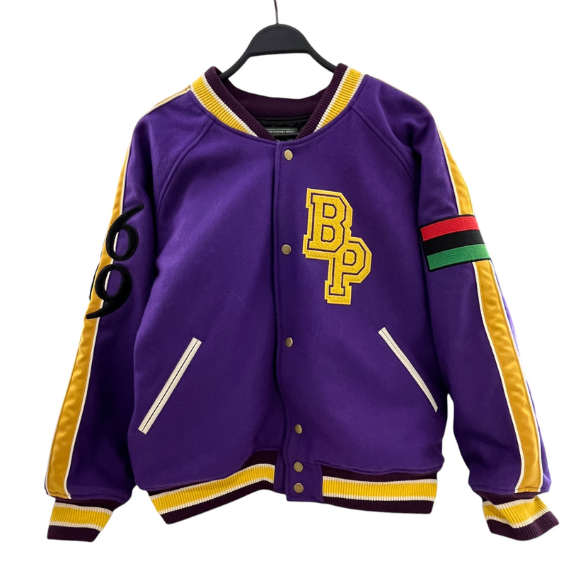 DENIM TEARS/Jacket/L/Cotton/PUP/BP Varsity