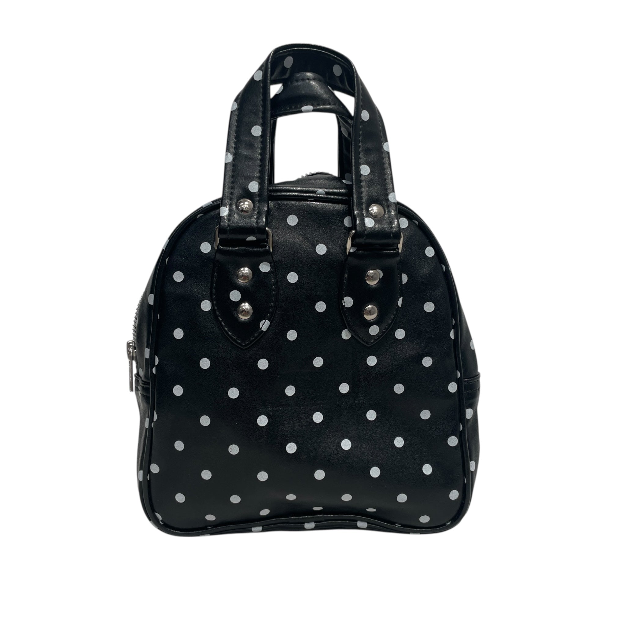 COMME des GARCONS/Backpack/Polka dot/Leather/BLK/POLKA DOT view 2