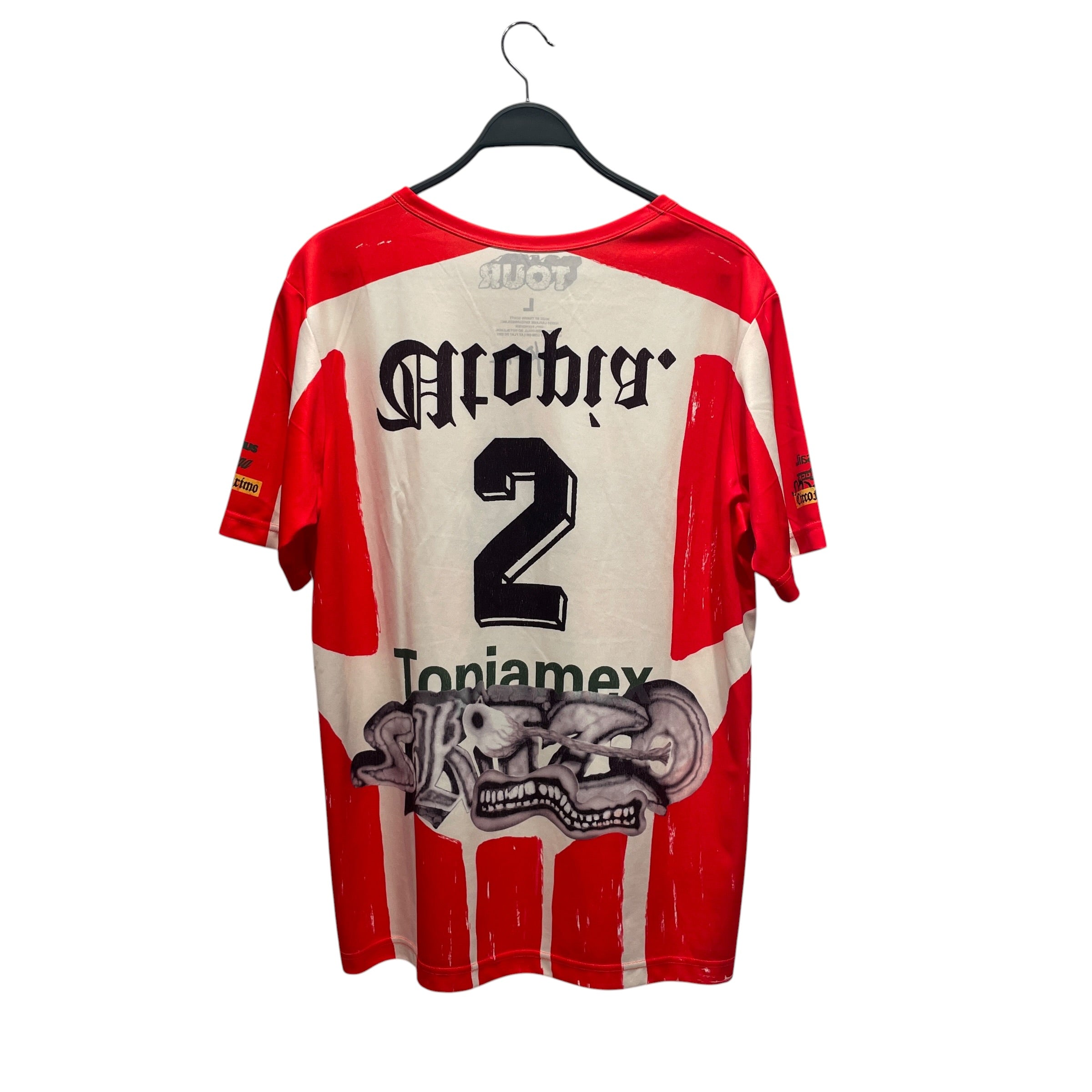 TRAVIS SCOTT/T-Shirt/L/Cotton/RED/MEXICO  JERSEY view 2
