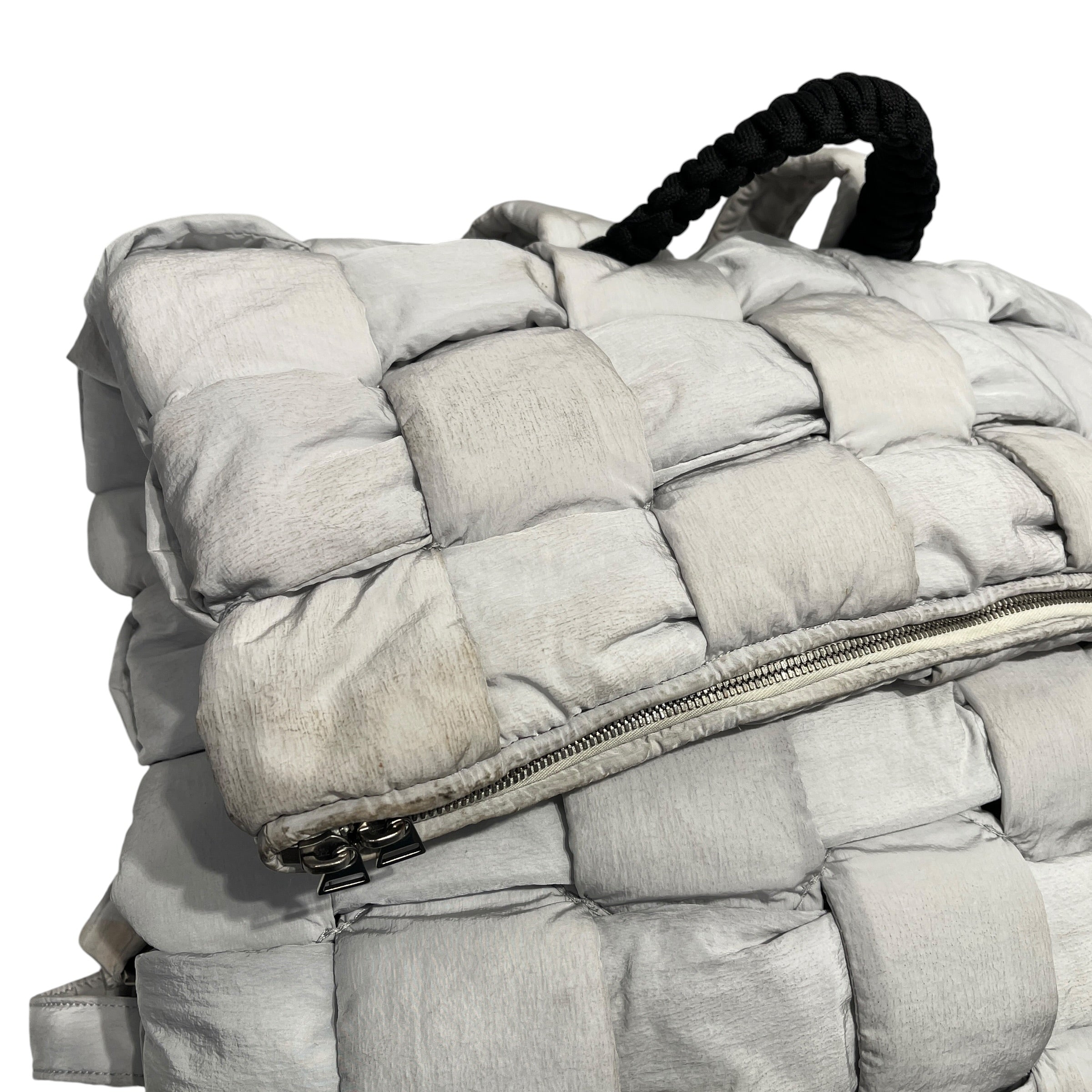 BOTTEGA VENETA/Backpack/Nylon/GRY/PADDED TECH BACKPACK view 10