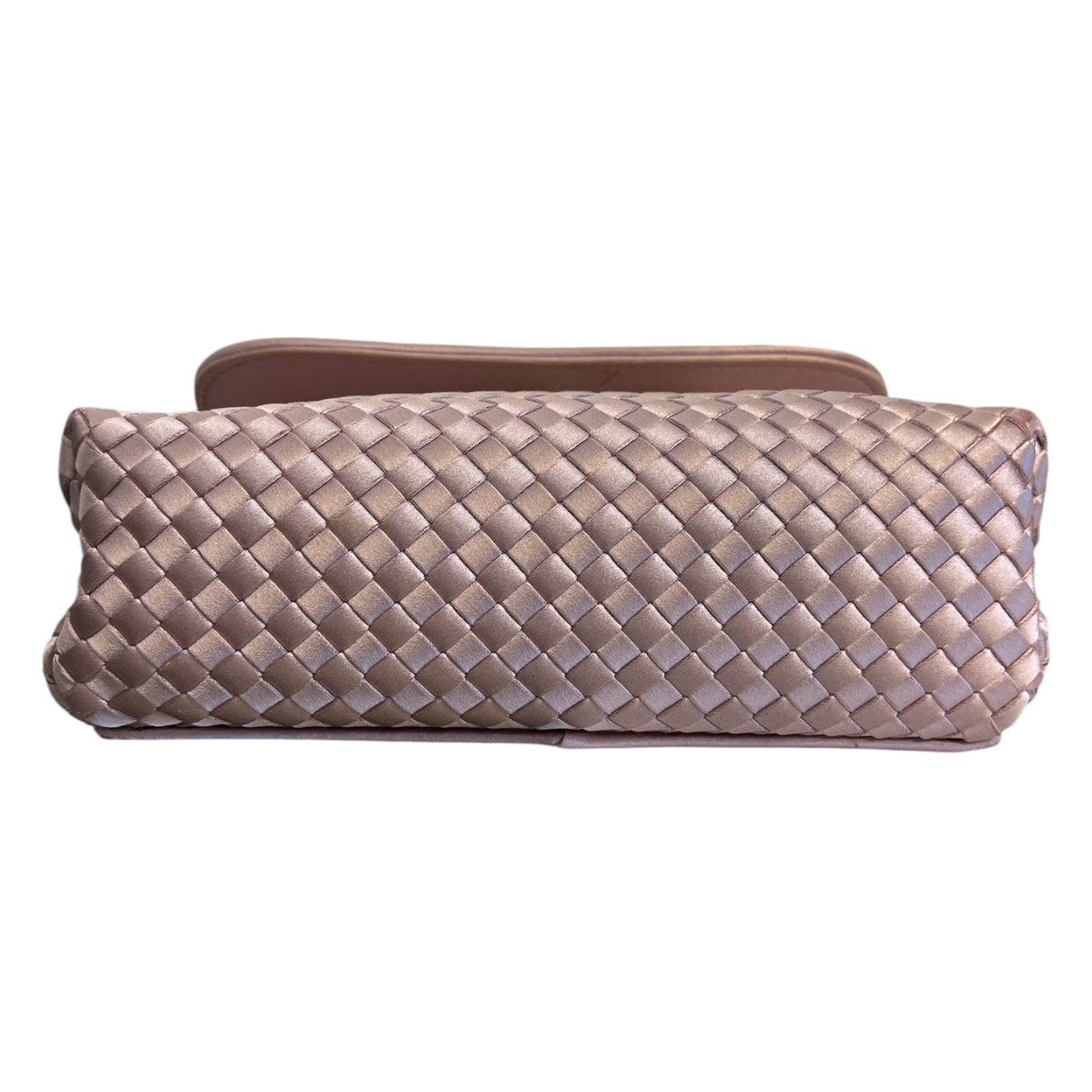 BOTTEGA VENETA/Hand Bag/PNK/BOTTEGA INTRECCIATO SATIN BAG view 3