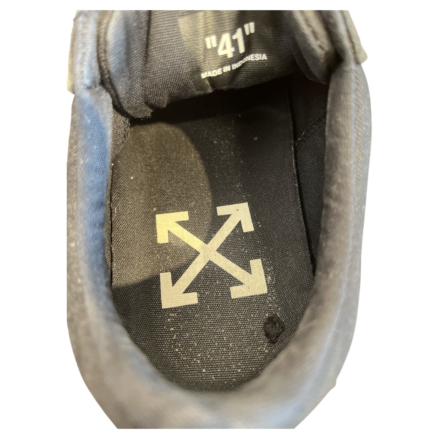OFF-WHITE/Low-Sneakers/US 8/BLK/vulc view 7