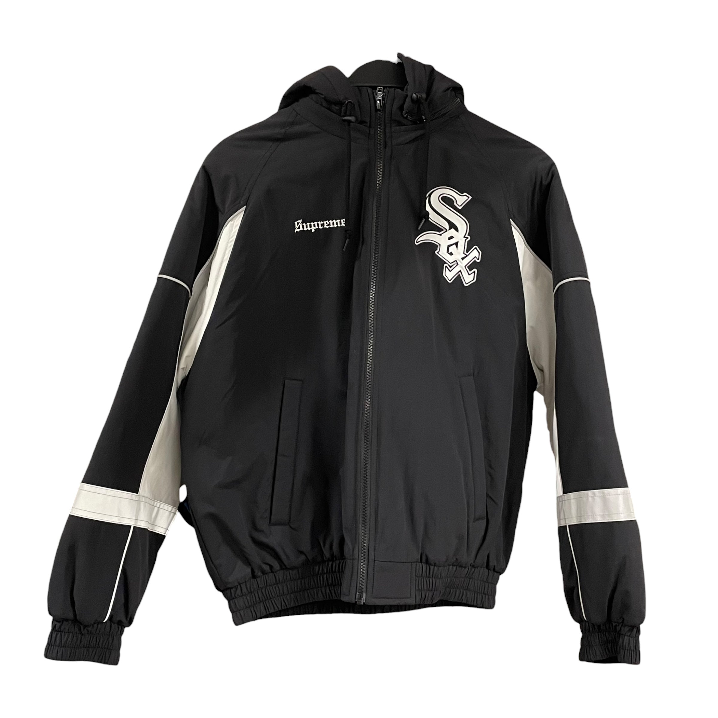 Supreme/MLB/Jacket/S/Nylon/BLK/Graphic/WHITE SOX LOGO ON BACK view 1