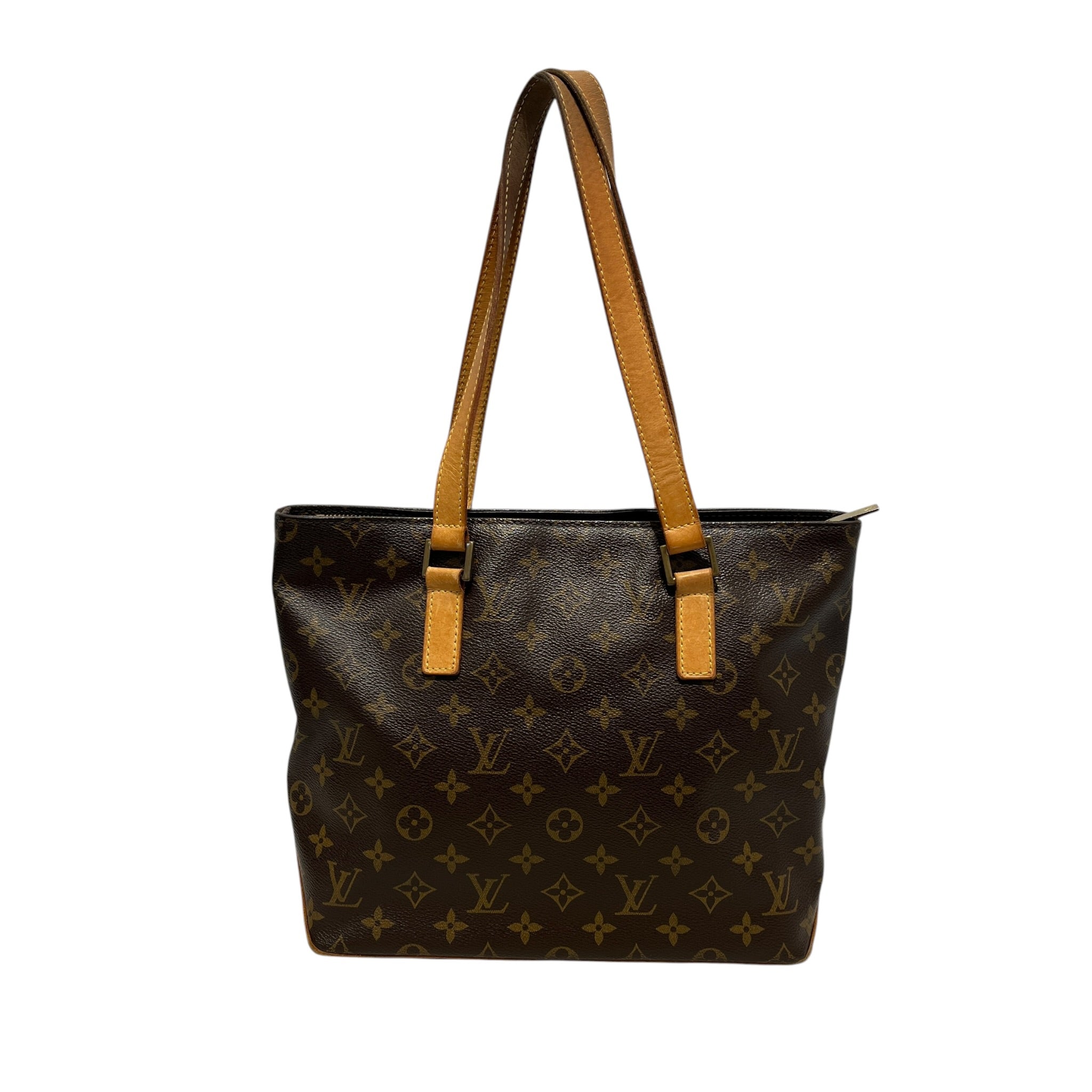 LOUIS VUITTON/Bag/Monogram/Leather/BRW/CABAS PIANO BAG VINTAGE view 1