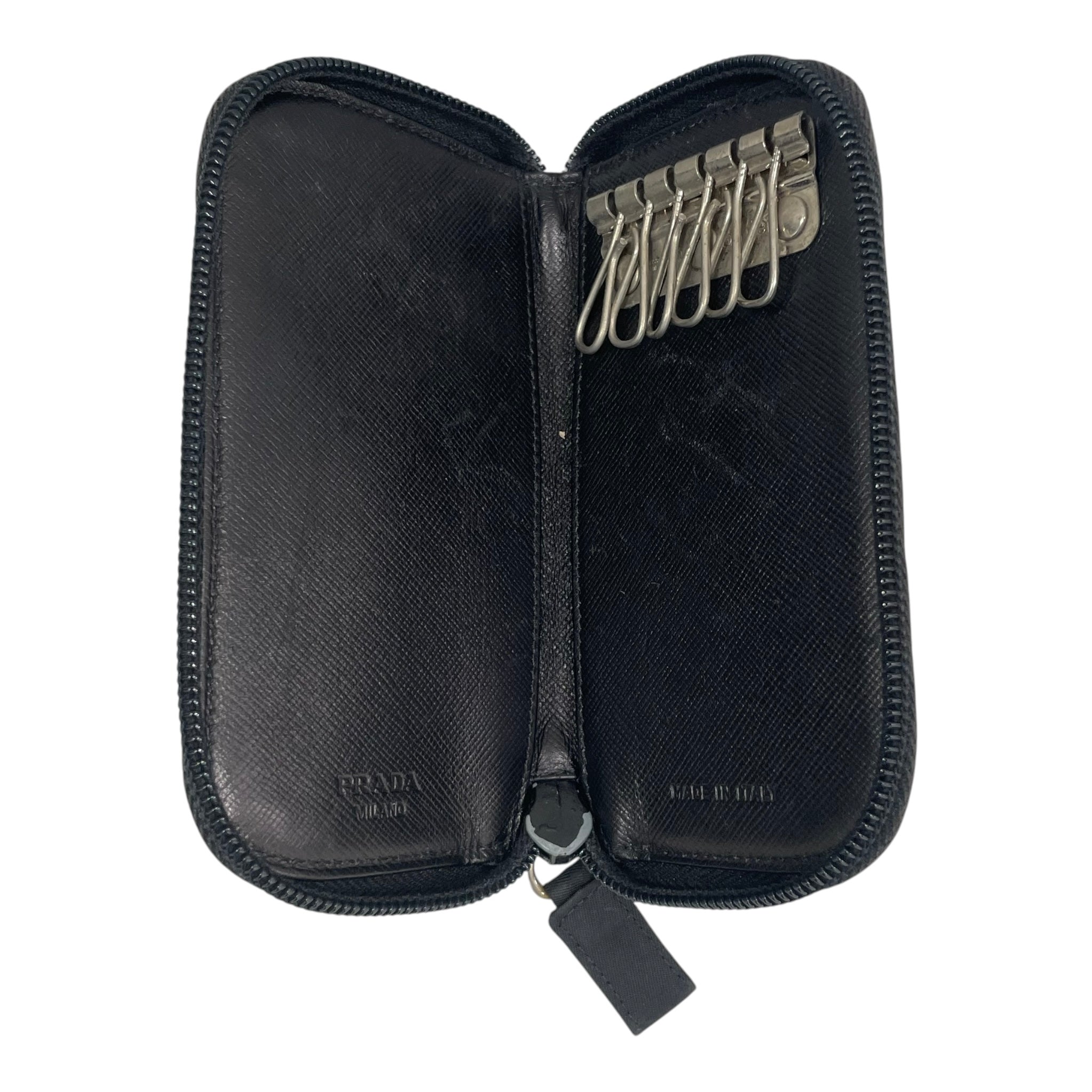 PRADA/Coin Wallet/Cotton/BLK/L's/continental/1913/85/amiet/ view 3