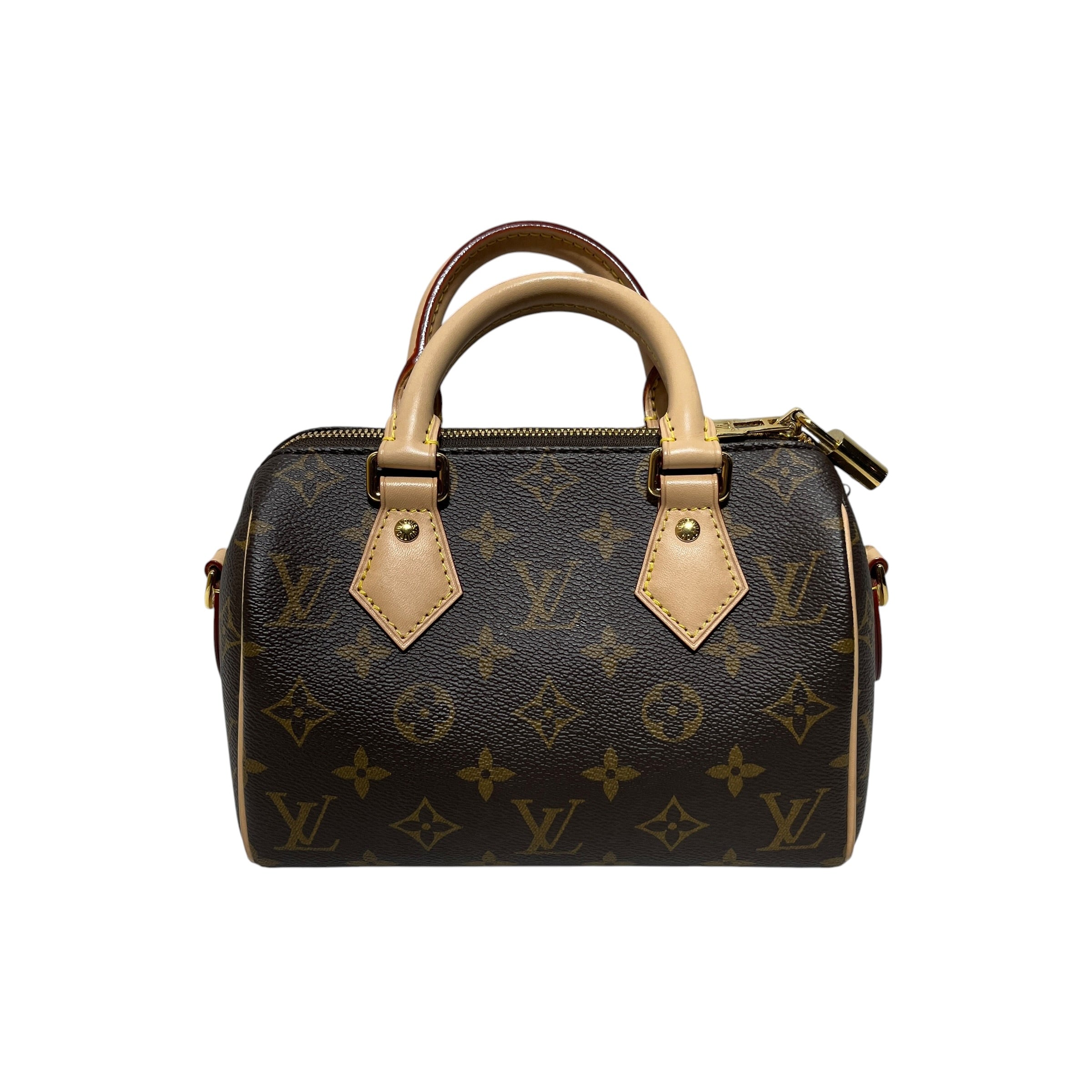 LOUIS VUITTON/Cross Body Bag/Monogram/BRW/SPEEDY 20 view 2