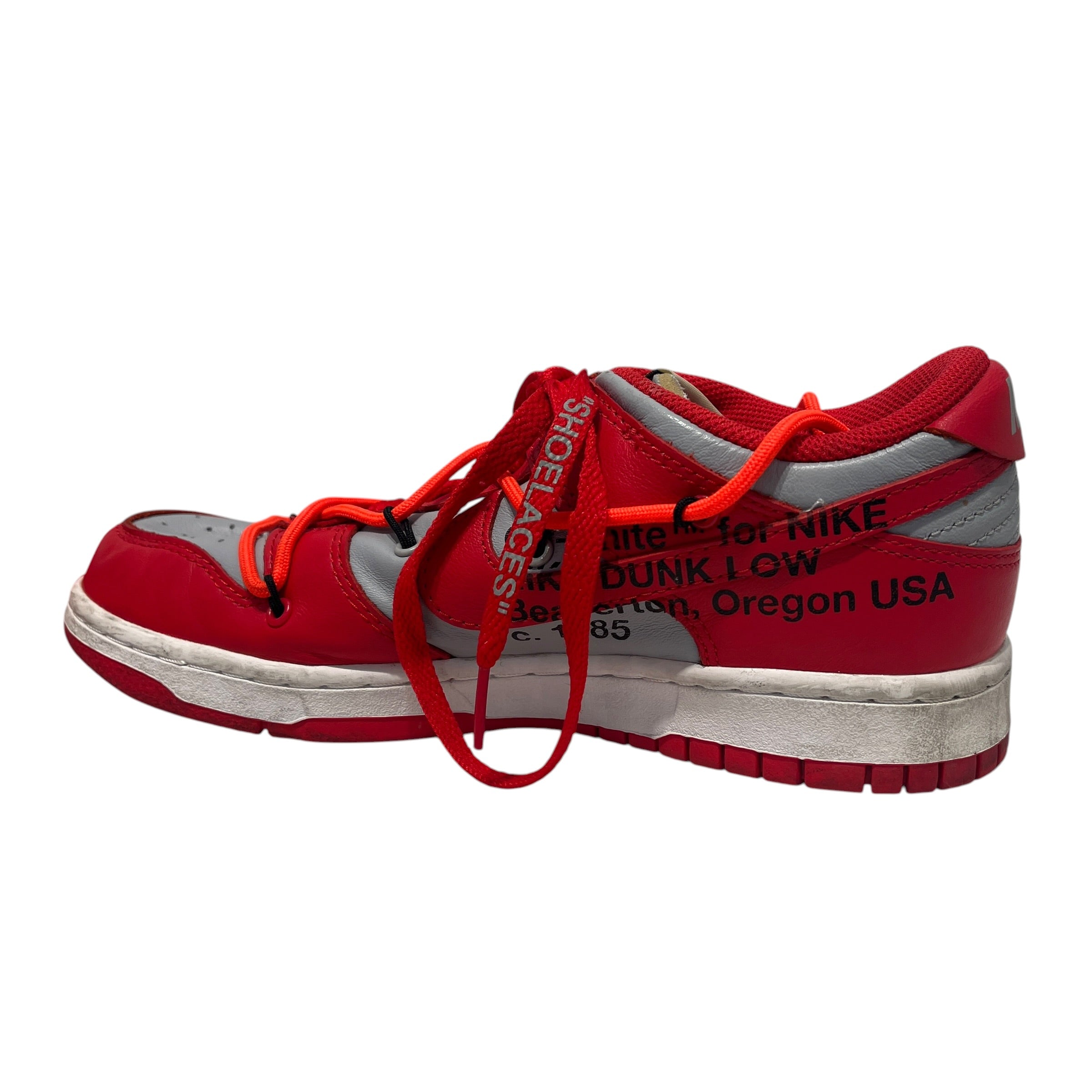 NIKE/OFF-WHITE/Low-Sneakers/US 6/RED/DUNK LOW "UNIVERSITY RED" view 13