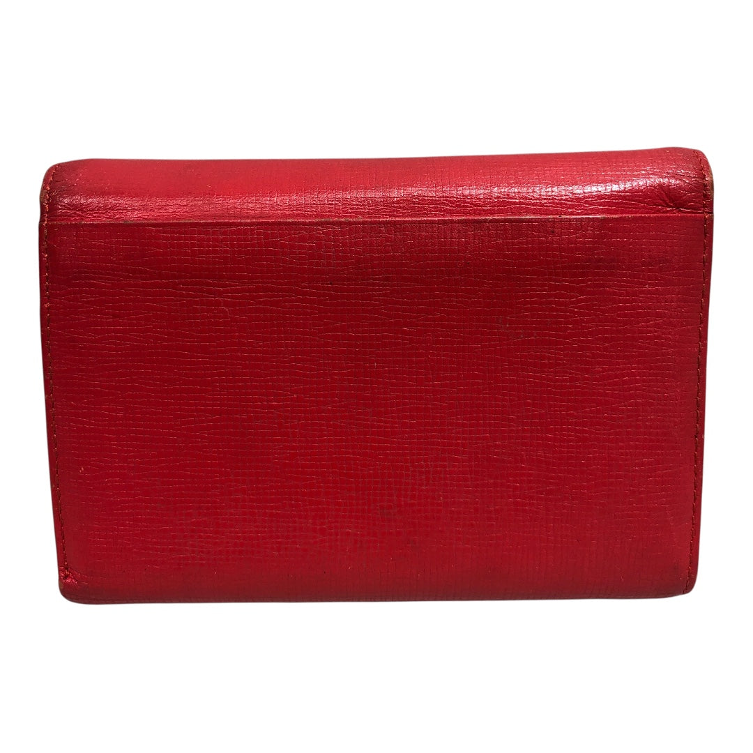 MCM/Trifold Wallet/Leather/RED/ view 2