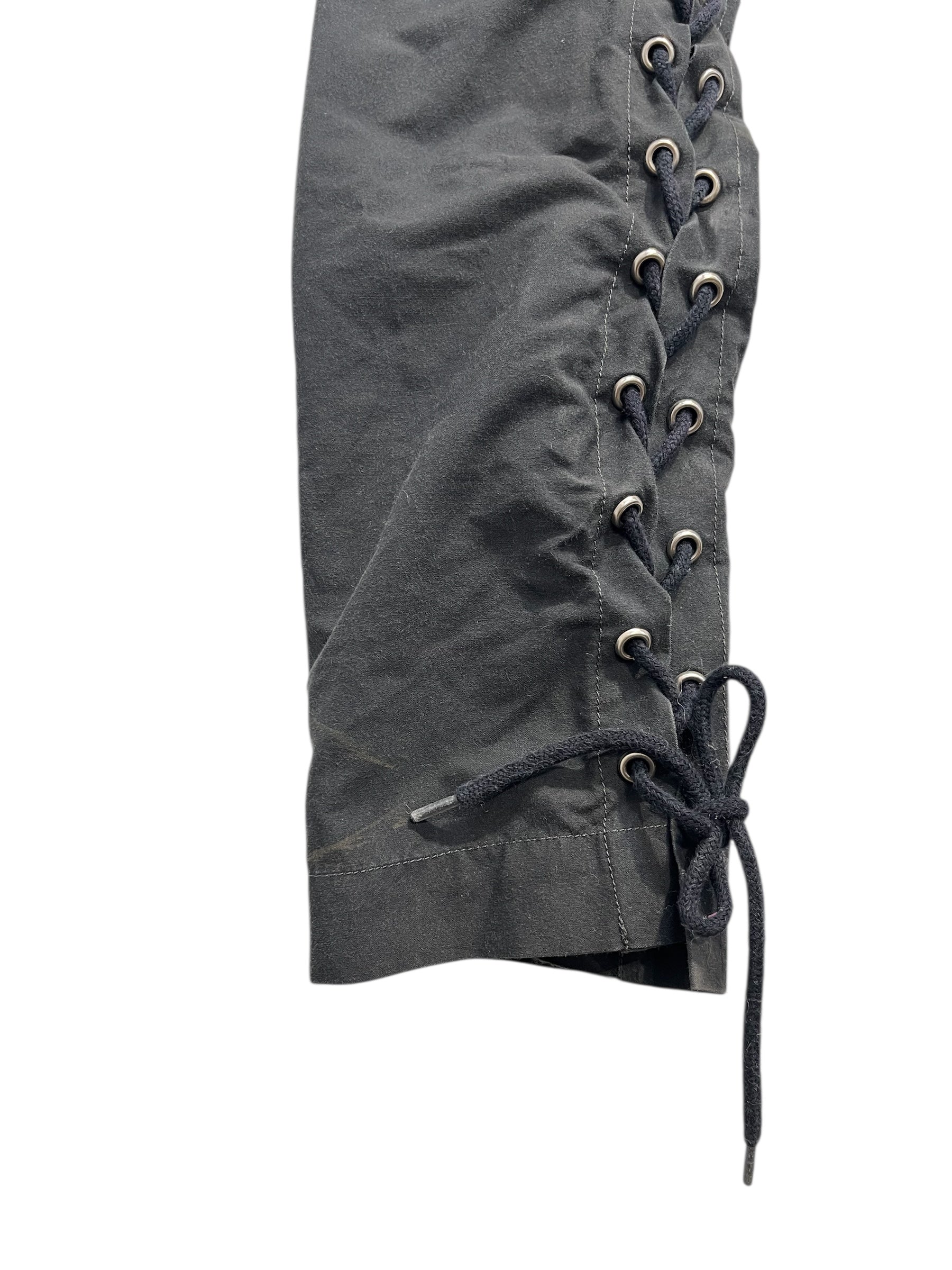 LEMAIRE/Bottoms/36/Cotton/GRY/CORSET TIE BOTTOM view 3