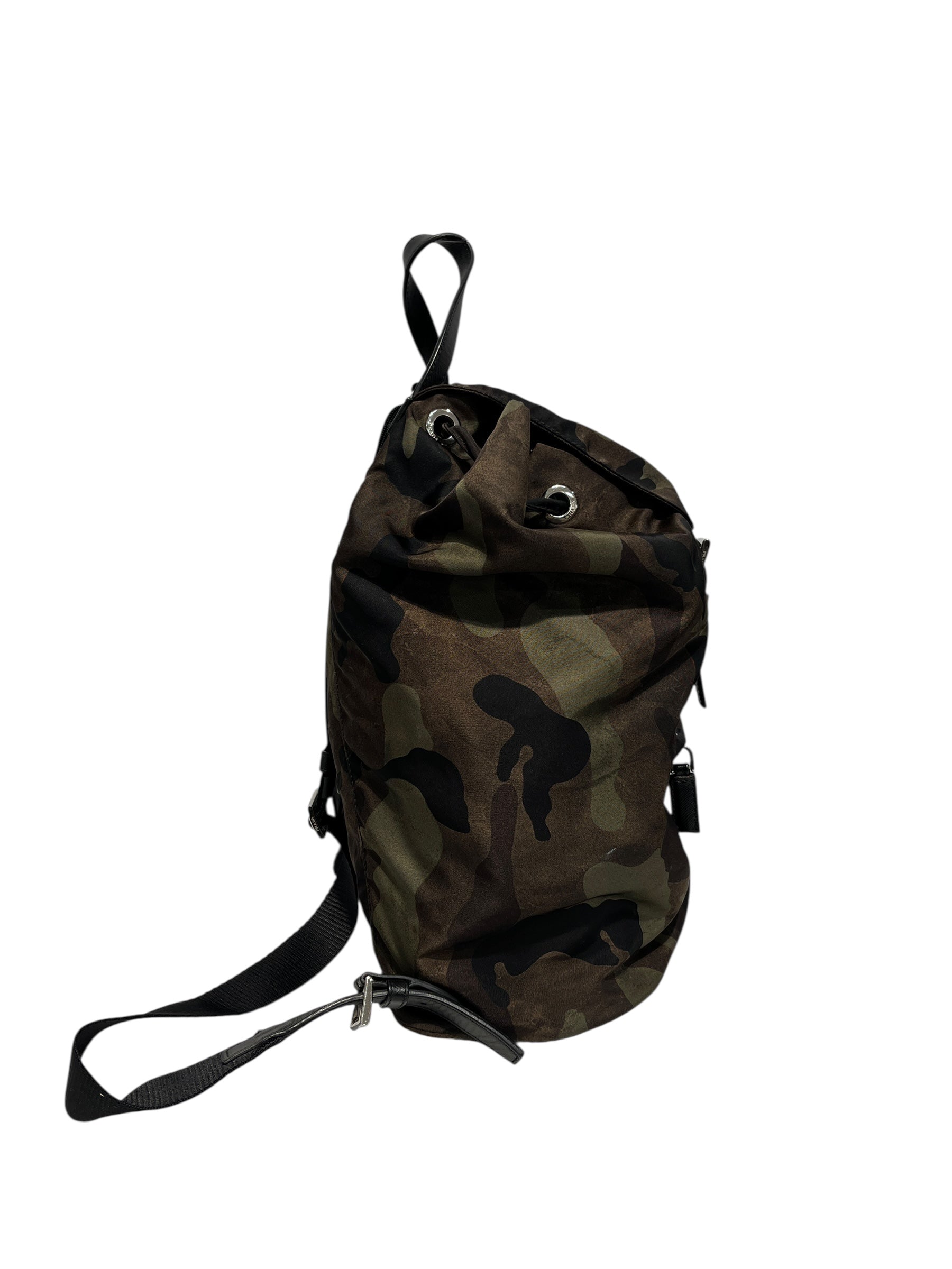 PRADA/Backpack/OS/Camouflage/Nylon/GRN/Tessuto Camoflage view 4