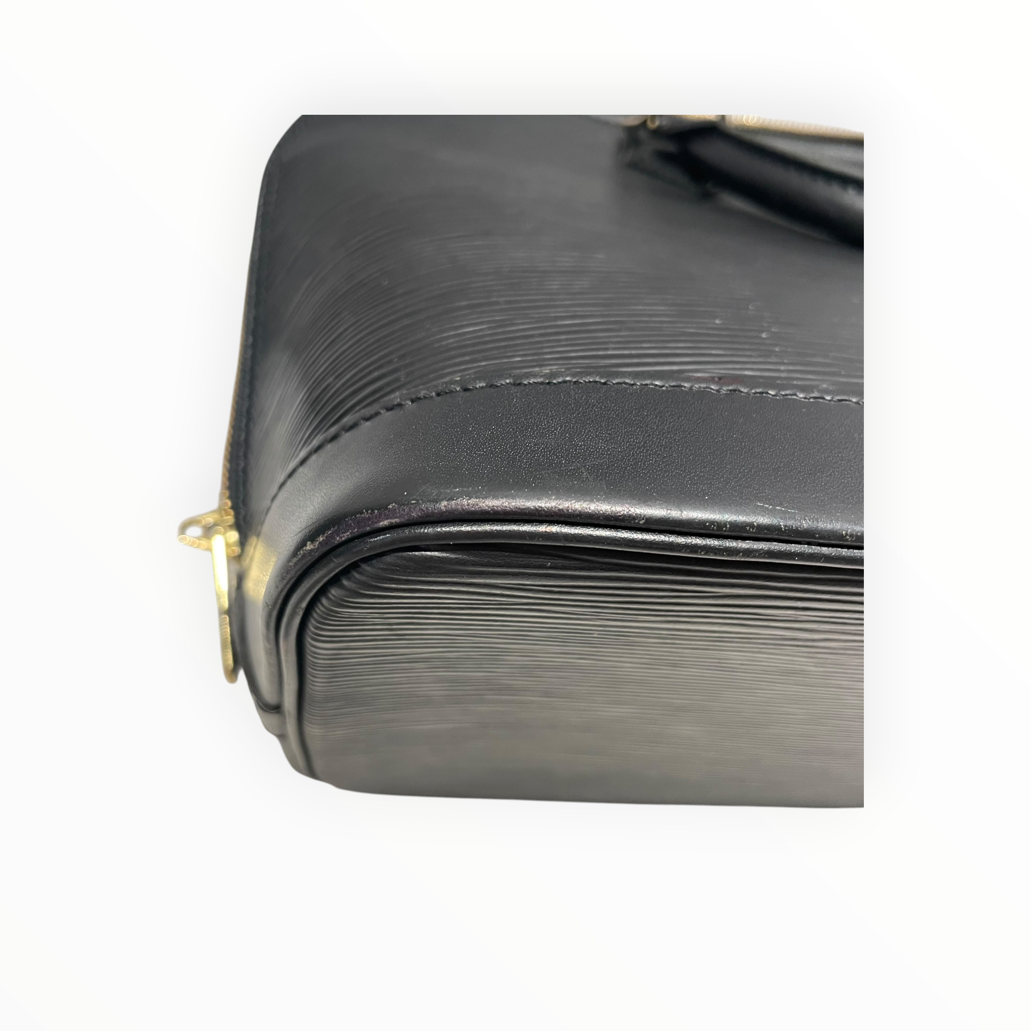 LOUIS VUITTON/Bag/Leather/BLK/akma pm epi view 11