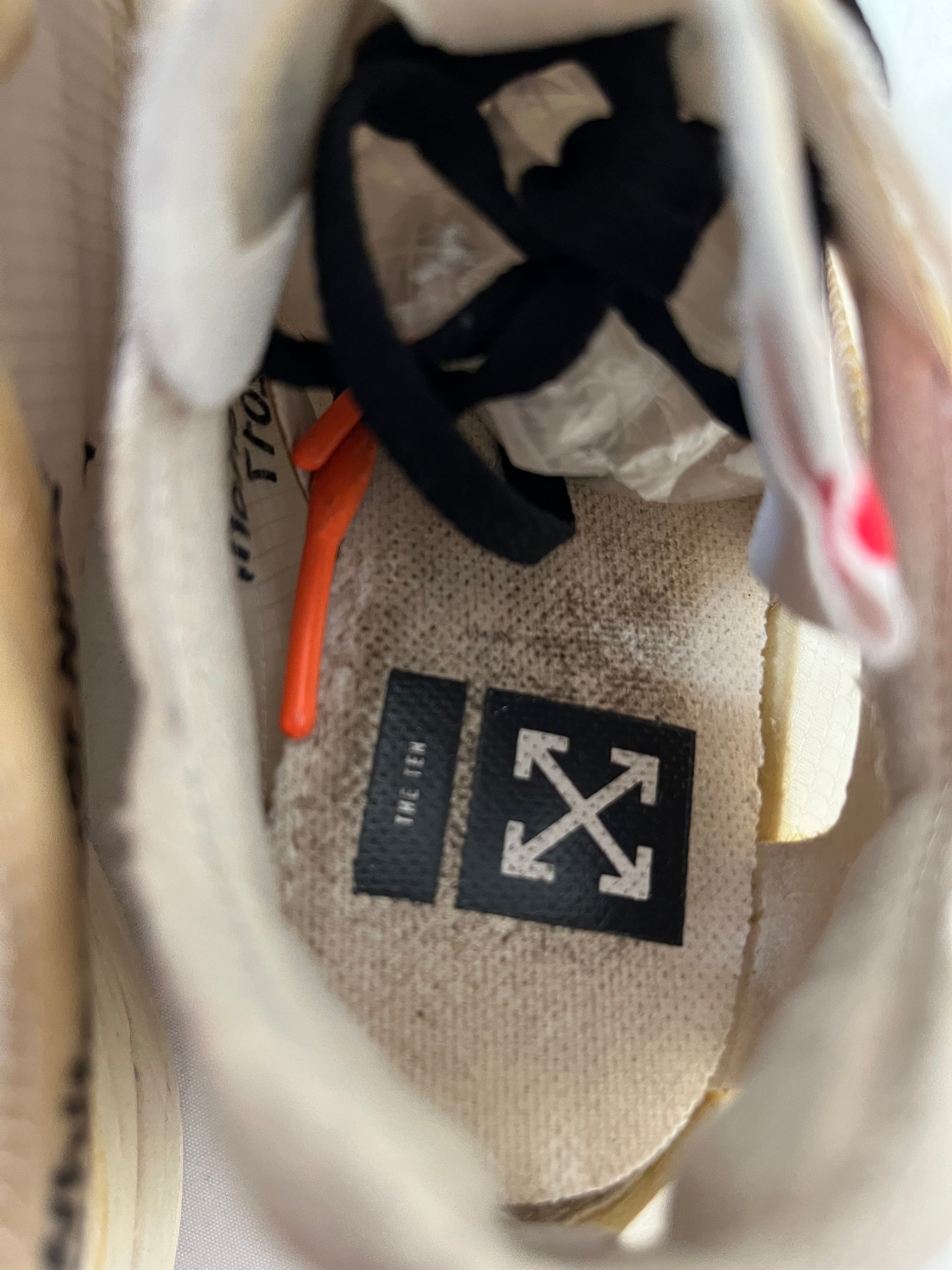 NIKE/OFF-WHITE/Low-Sneakers/US 6/Polyester/CRM/AJ4588-100 zoomfly "the 10" view 3