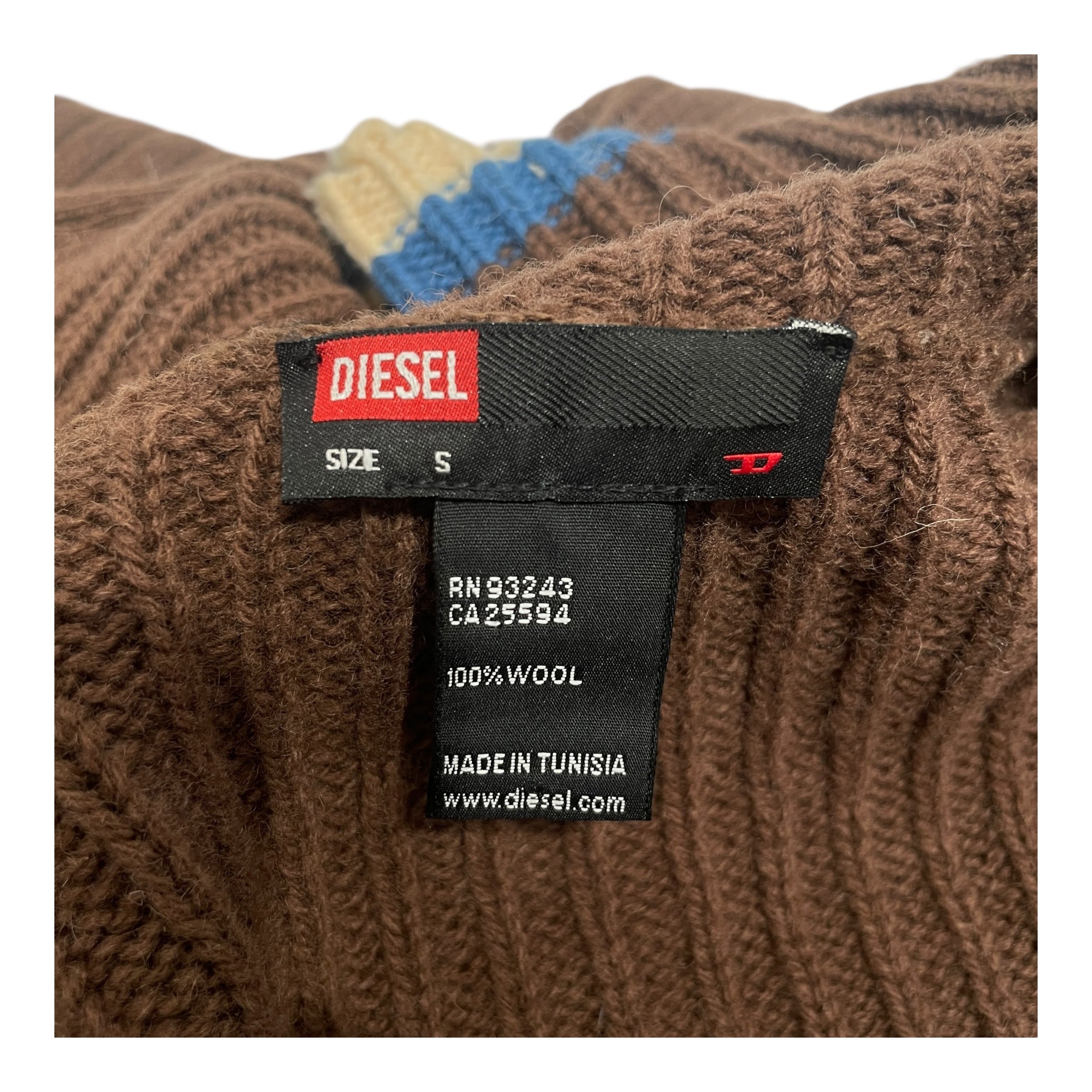 DIESEL/Sweater/S/Acrylic/BRW/ view 3
