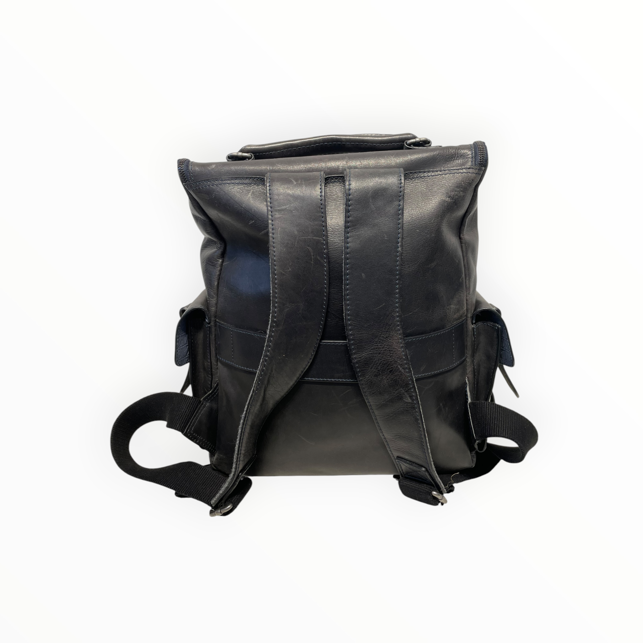 VELEZ/Backpack/Leather/BLK/ view 2