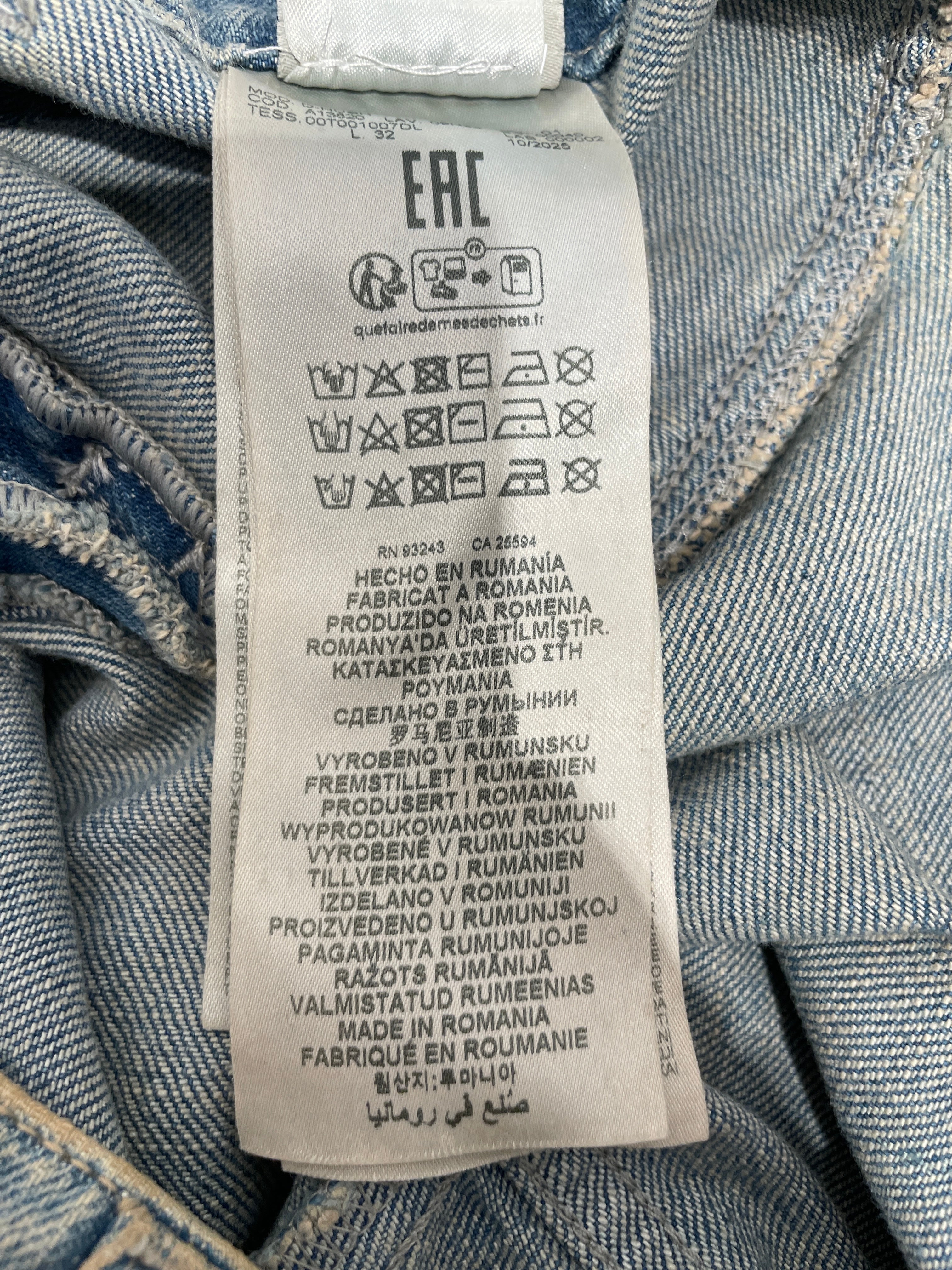 DIESEL/Bottoms/27/Cotton/BLU/D-HUSH view 4
