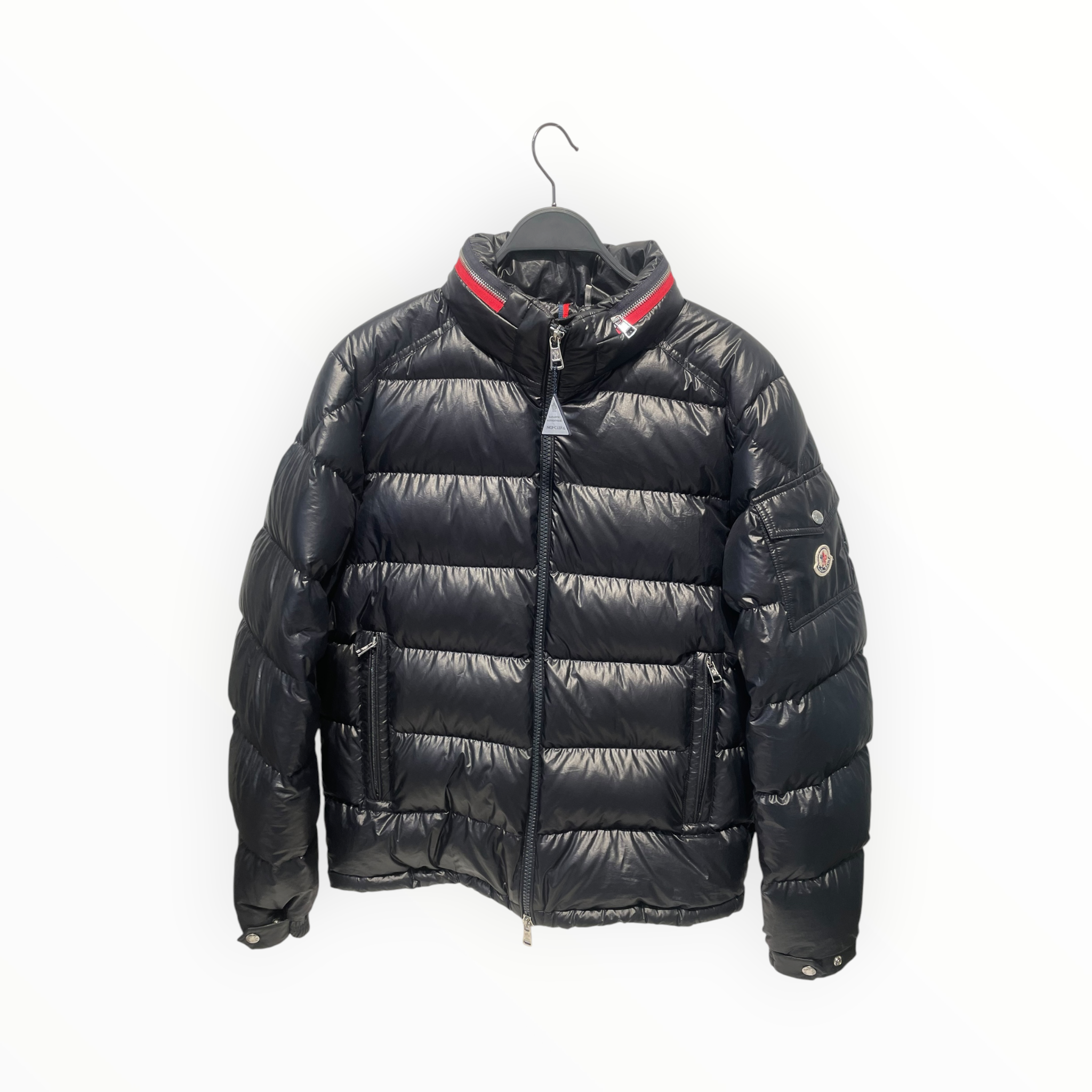 MONCLER/Puffer Jkt/3/Polyester/NVY/ view 1