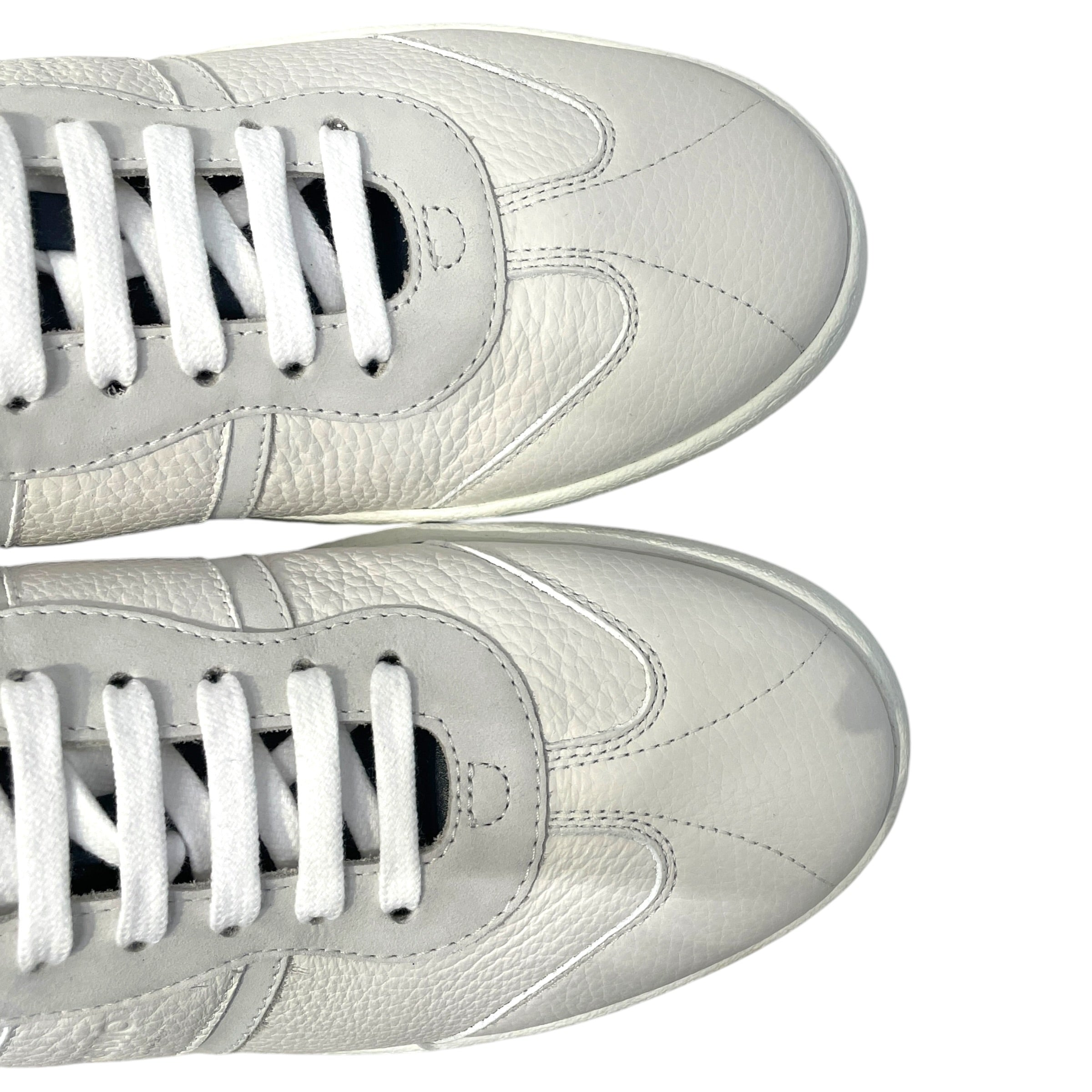 Salvatore Ferragamo/Low-Sneakers/US 8.5/Leather/WHT/ view 4