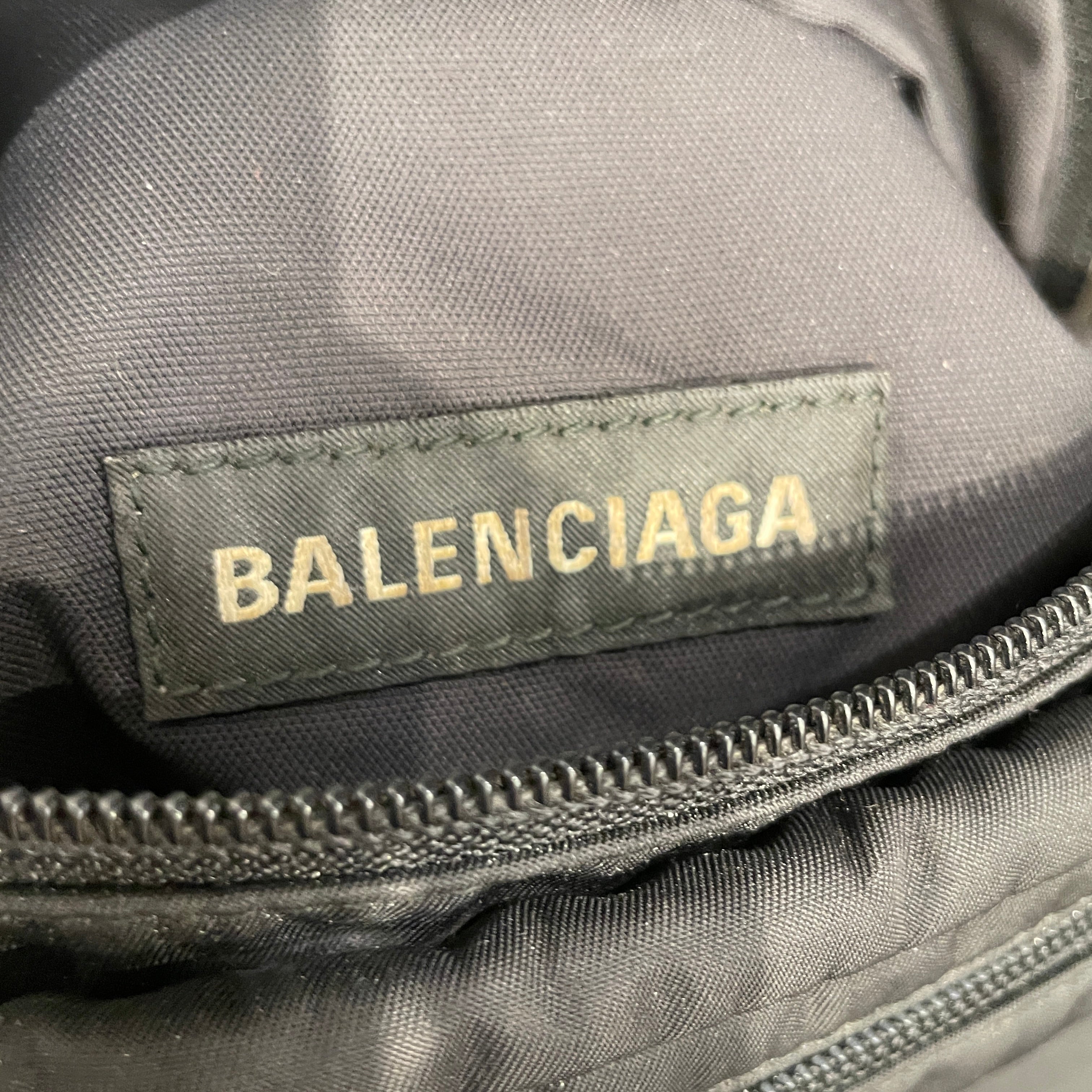 BALENCIAGA/Fanny Pack/Nylon/BLK/WFP view 3