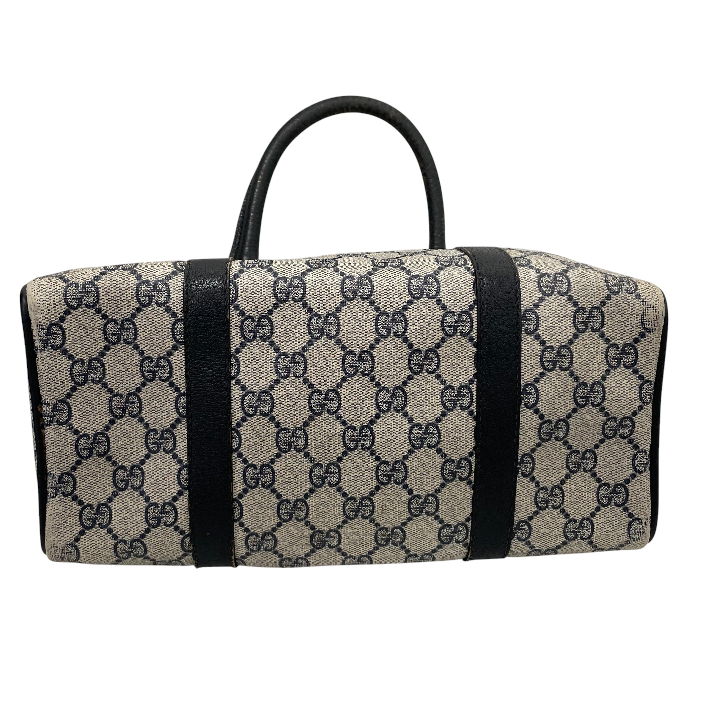 GUCCI/Hand Bag/Monogram/NVY/vintage supreme boston bag view 3