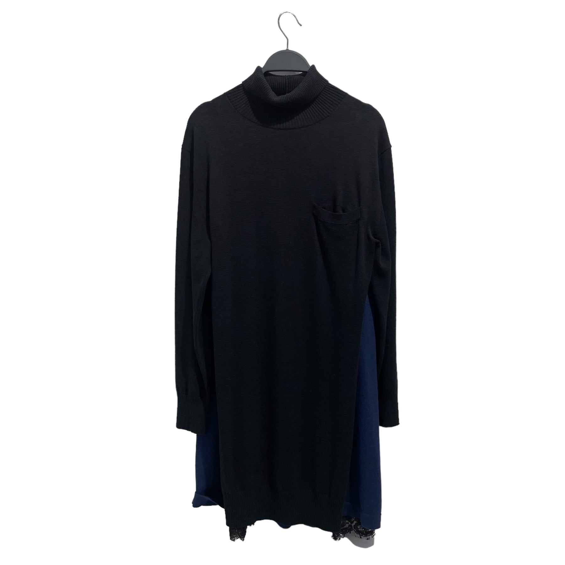 Sacai/LS Dress/2/Wool/NVY/Turtle Neck/runway sacai dress – 2nd STREET USA