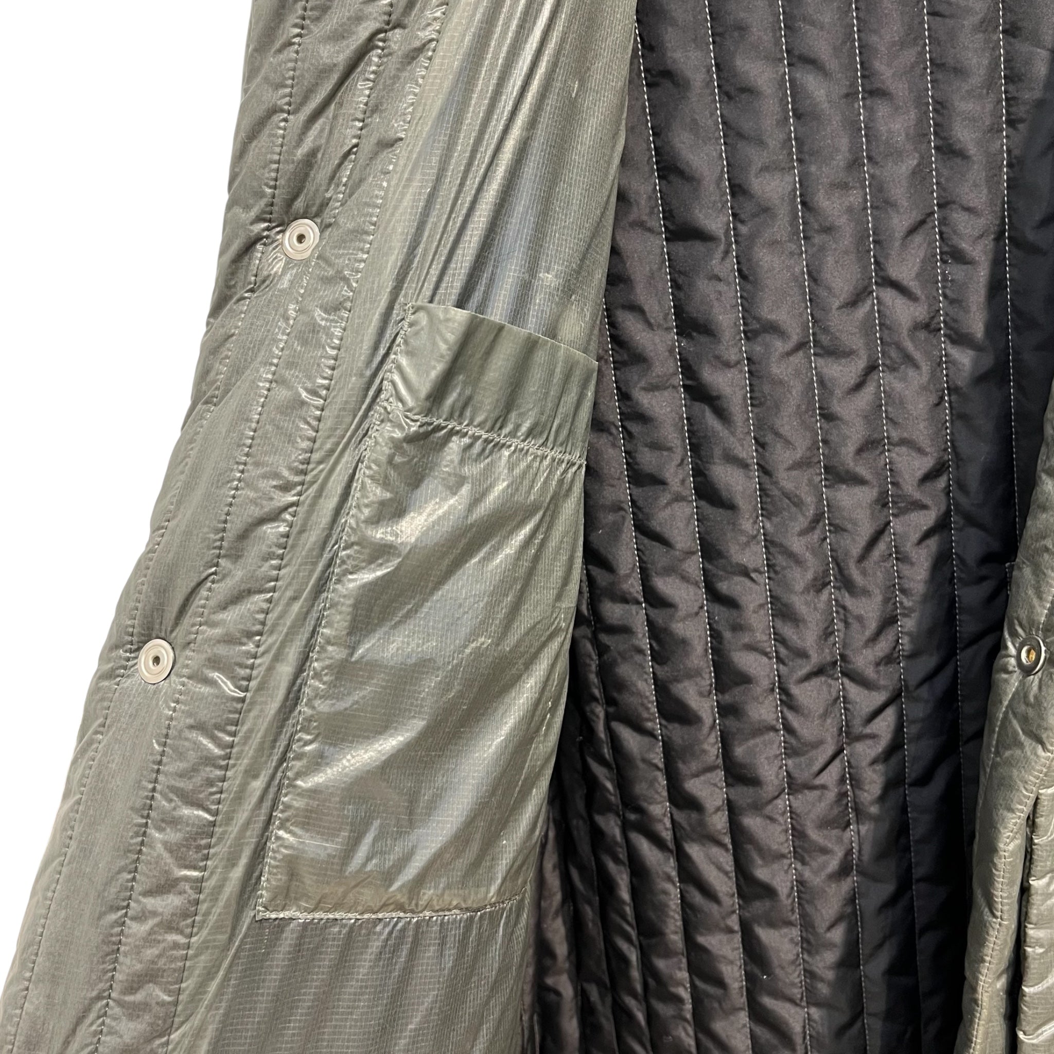 CRAIG GREEN/Puffer Jkt/L/Polyester/GRN/WAIST BELT view 4