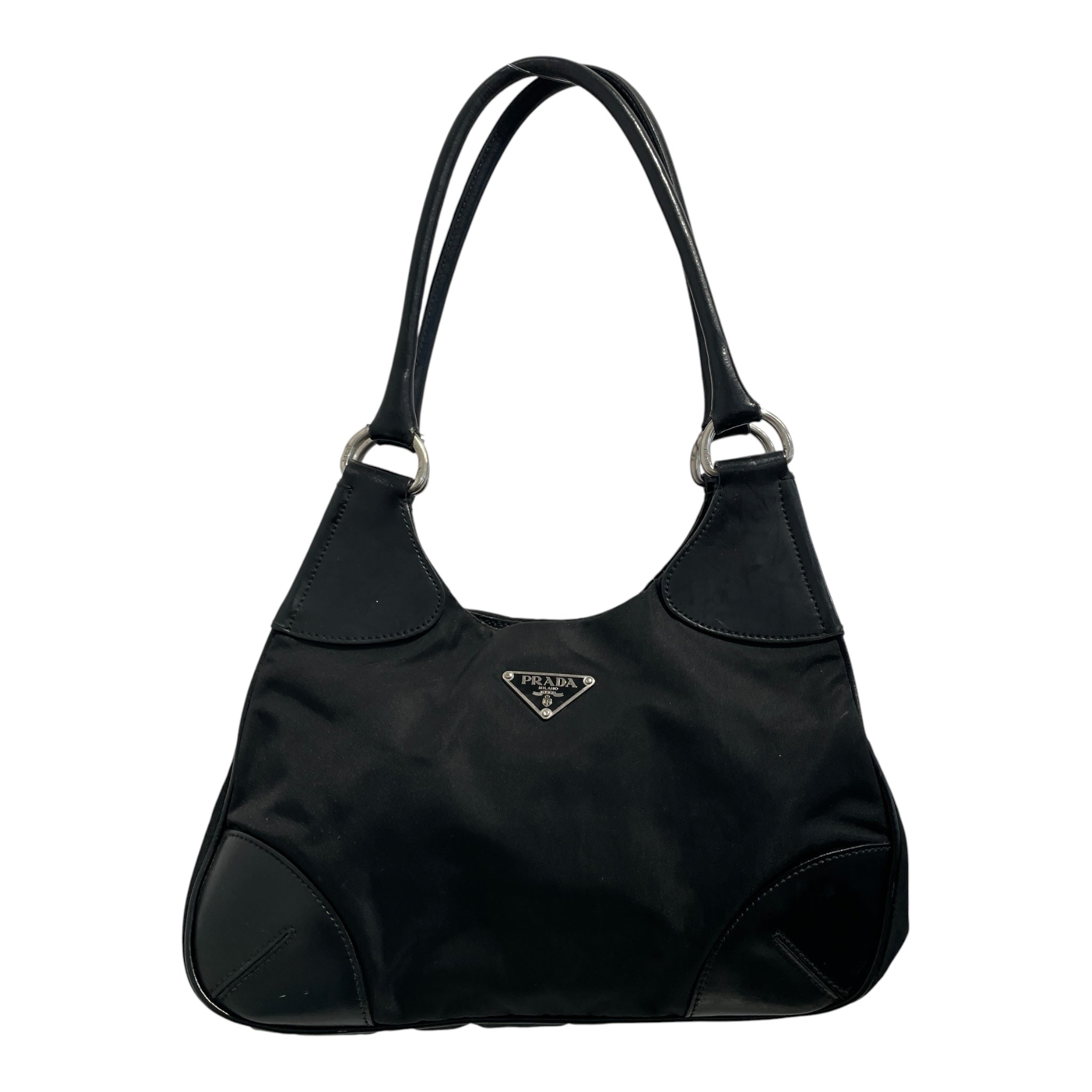 PRADA/Bag/Nylon/BLK/tessuto shoulder bag view 1