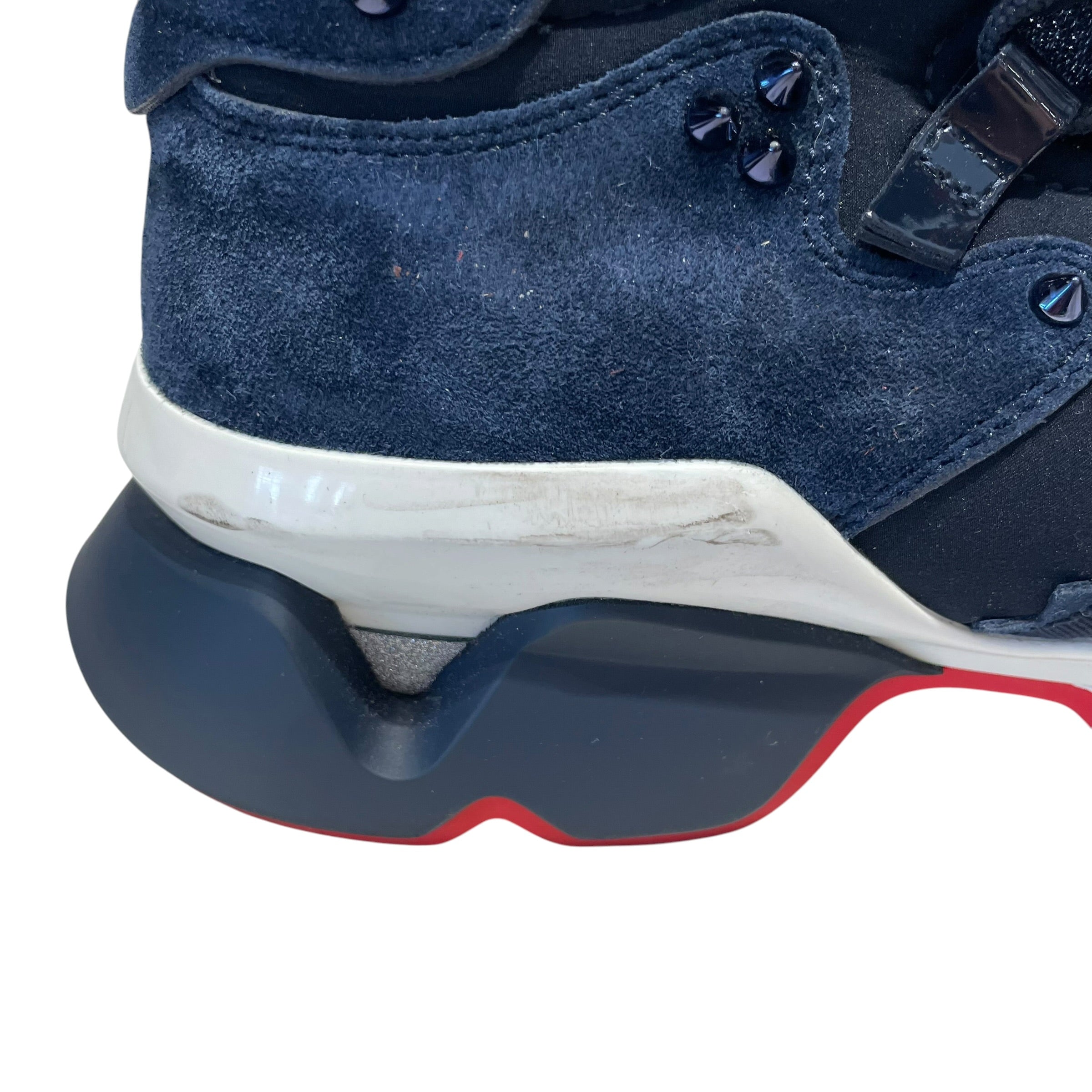 Christian Louboutin/Low-Sneakers/US 10/NVY/RUNNER TRAINERS view 7