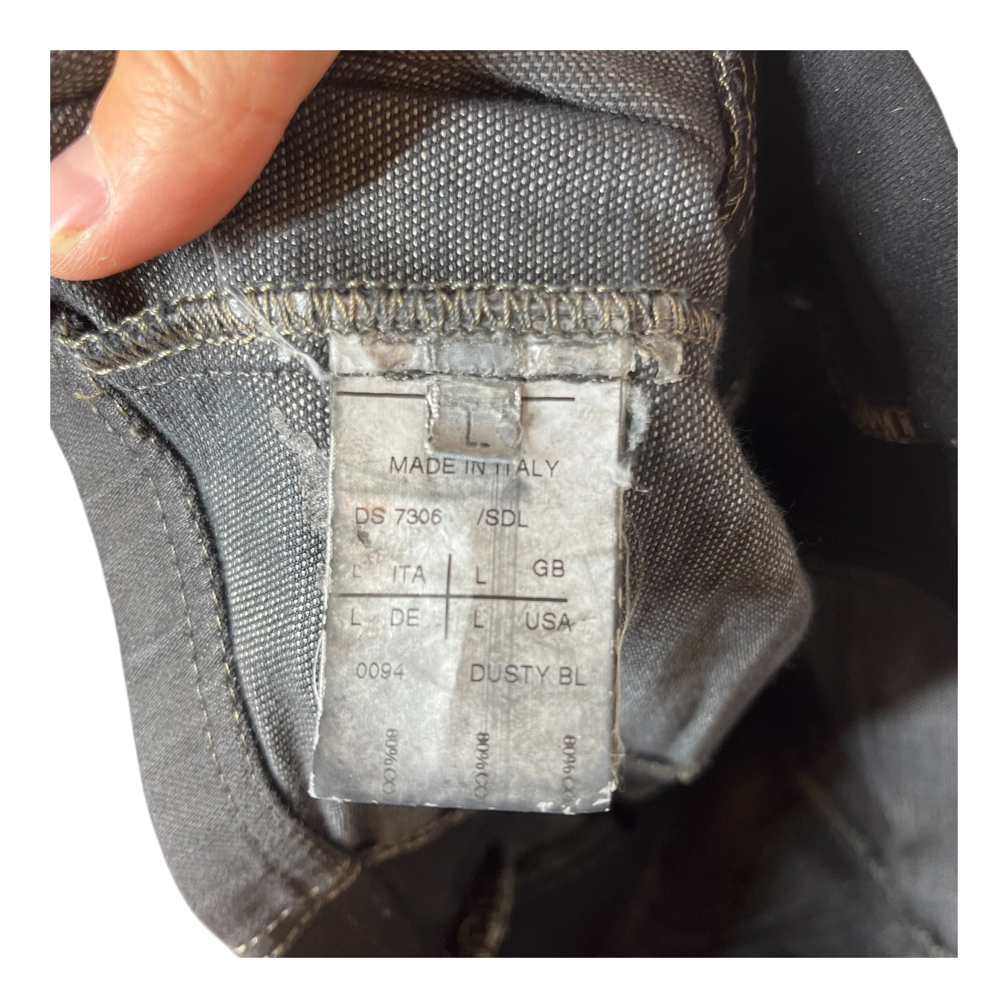 Rick Owens/Skinny Pants/L/Cotton/BLK/Skinny Tappered 2010's view 5