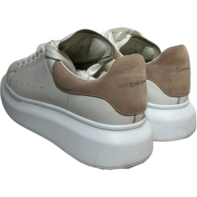 Alexander McQueen/Low-Sneakers/EU 37/Leather/WHT/Oversize Low Top Sneaker
