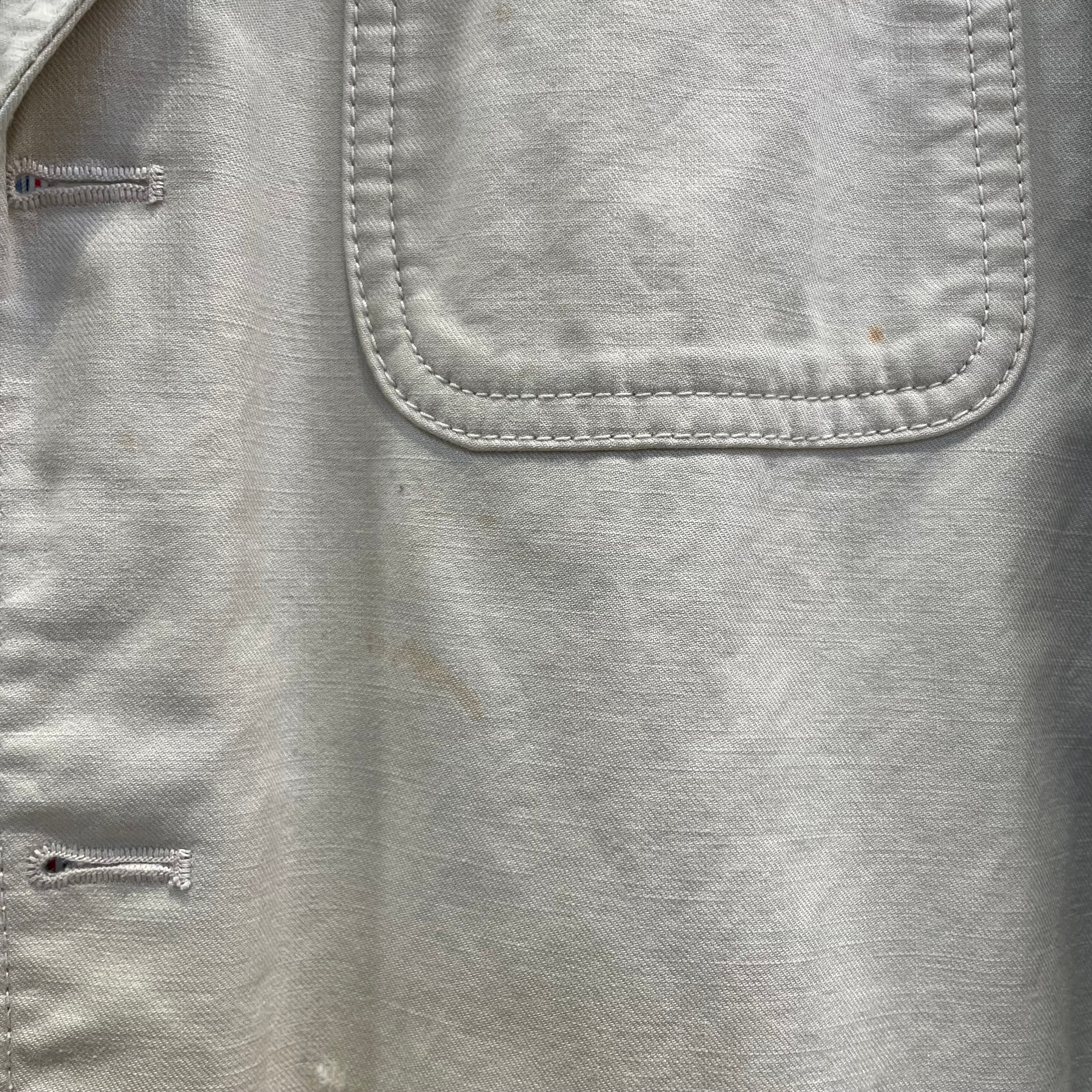 COMME des GARCONS HOMME/Jacket/M/Cotton/BEG/CDG HME BLAZER STRIPE INSIDE view 3