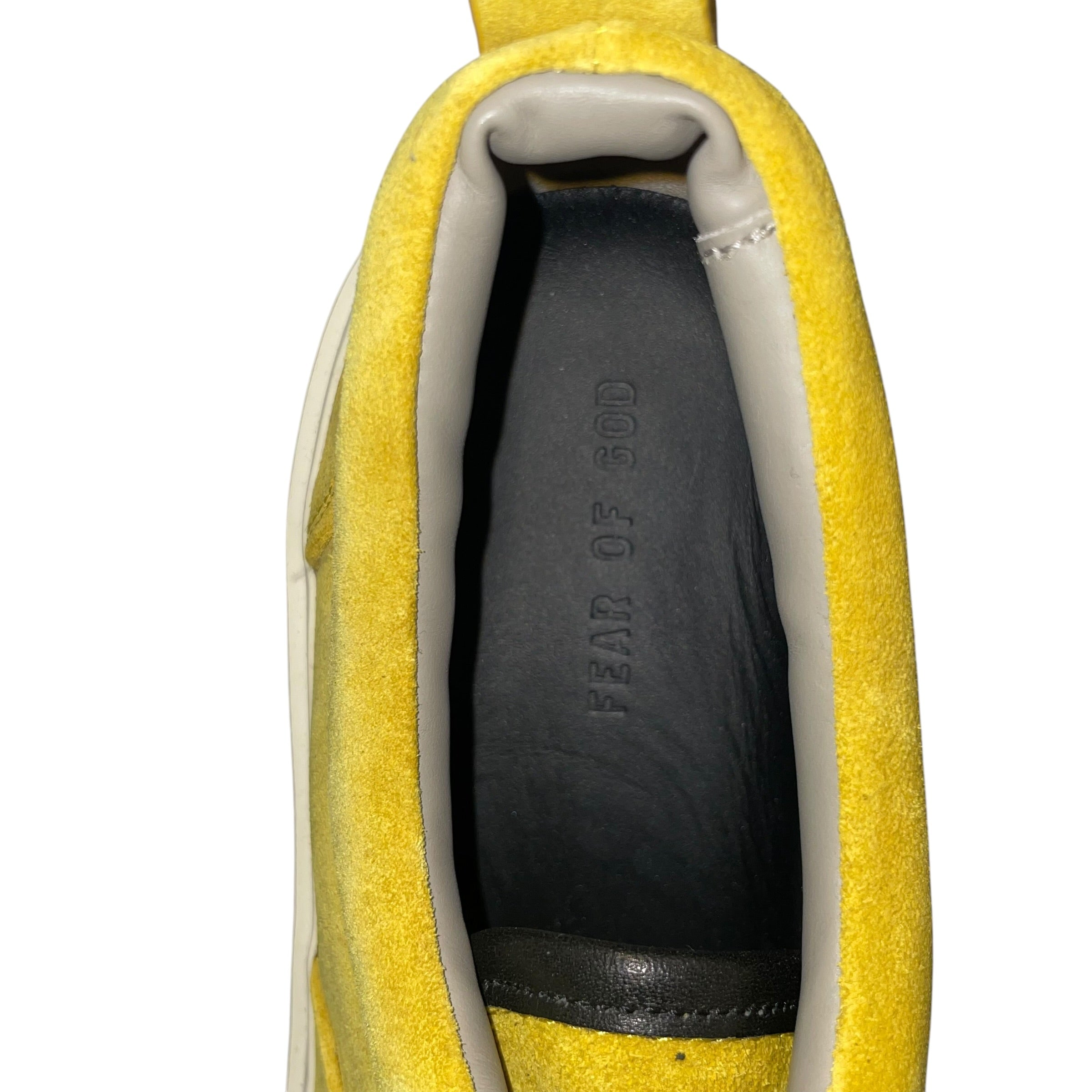 FEAR OF GOD/Low-Sneakers/EU 42/Suede/YEL/YELLOW LACES view 5