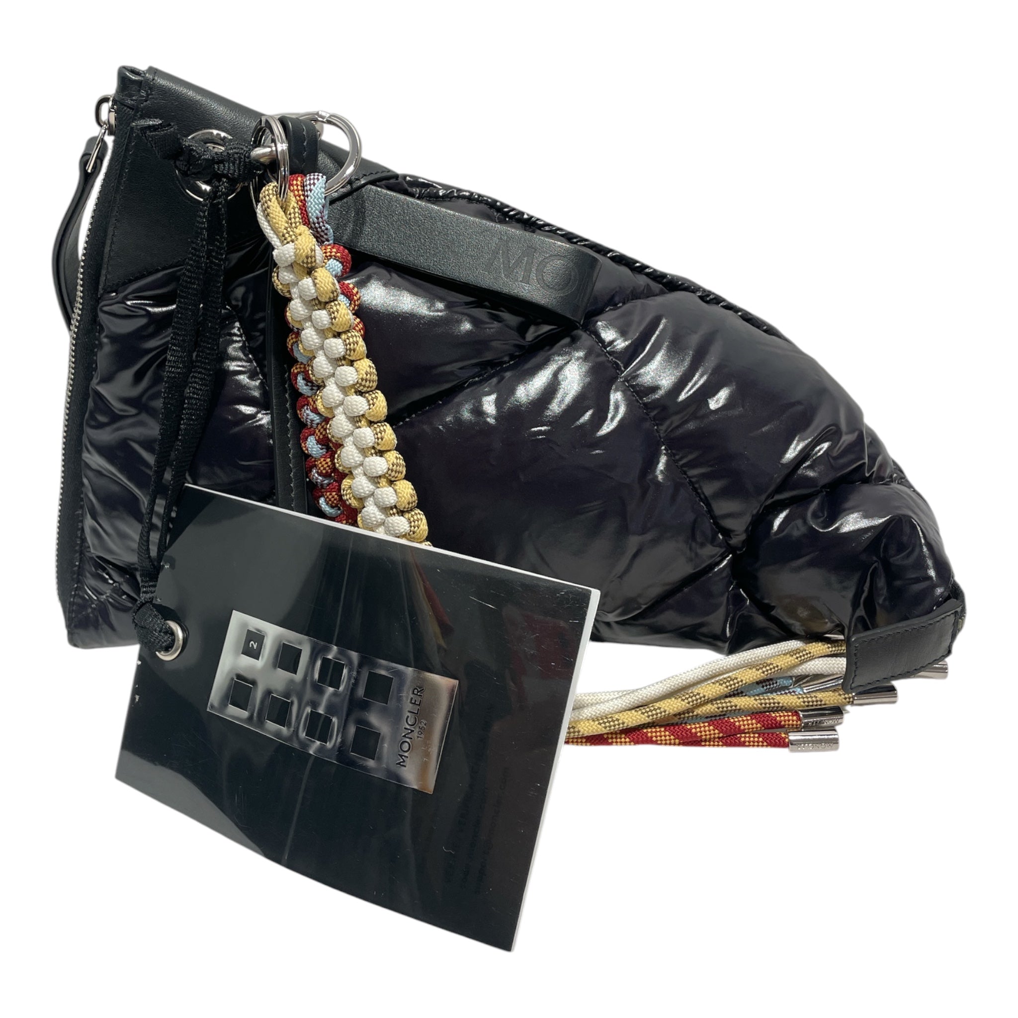 MONCLER/Pouch/Nylon/BLK/Puffer Pouch PM view 1