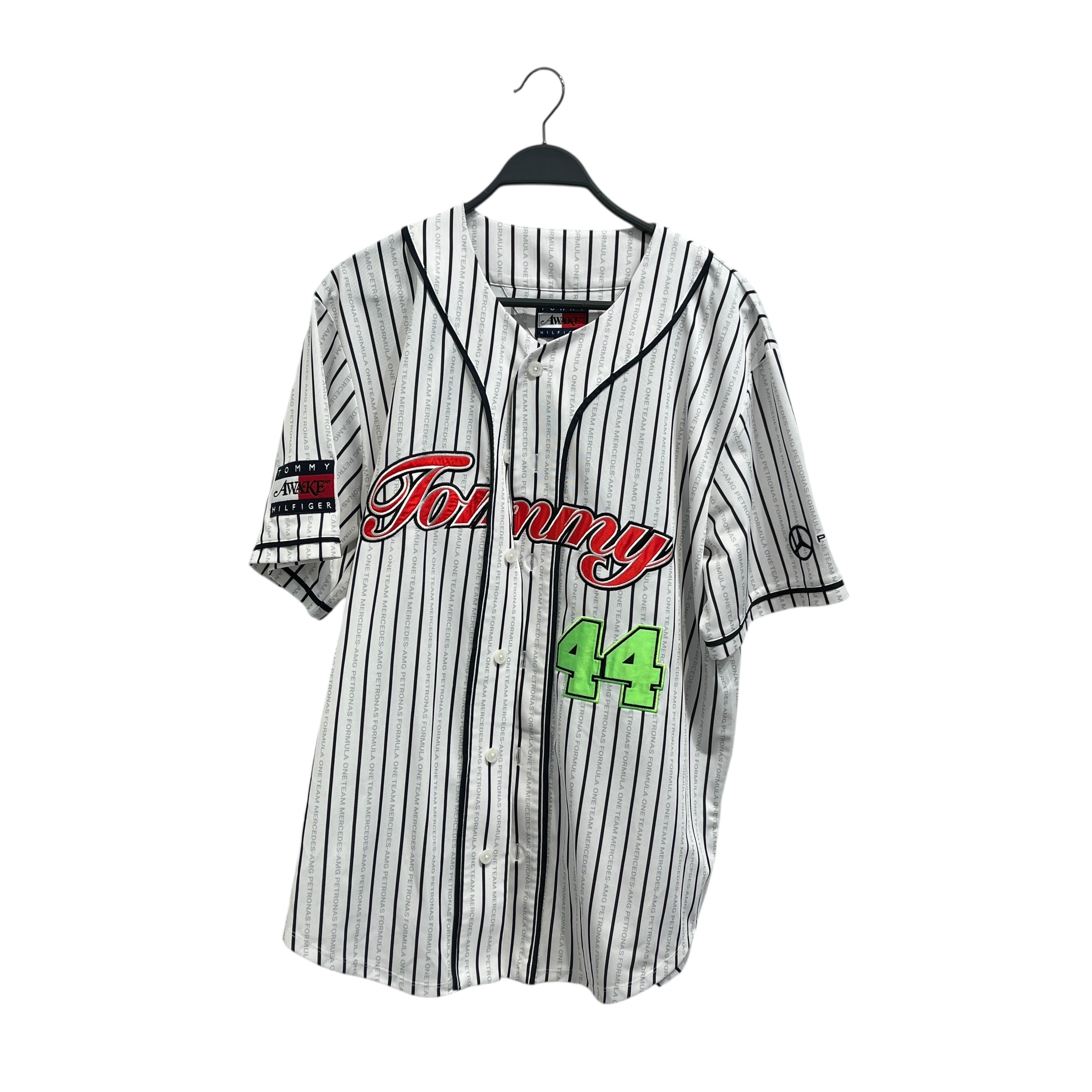 +44/TOMMY HILFIGER/Awake NY/T-Shirt/XL/Cotton/WHT/team mercedes view 1