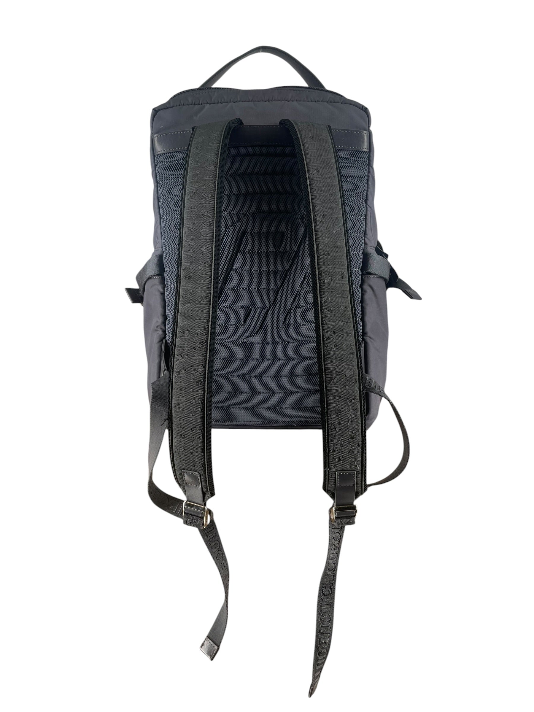 Christian Louboutin/Backpack/Polyester/GRY/LOGO EMBOSSED NYLON view 2