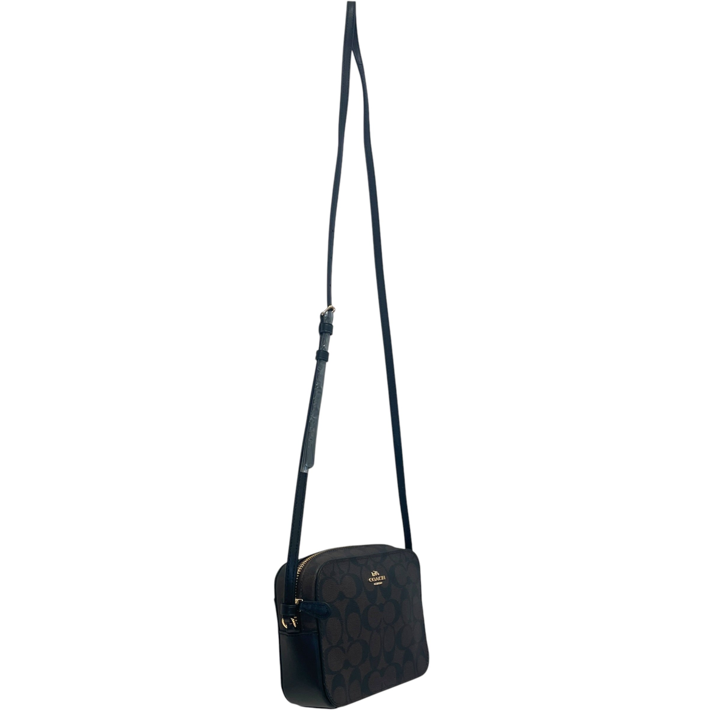 COACH/Cross Body Bag/Monogram/Leather/BRW/signature small crossbody view 5